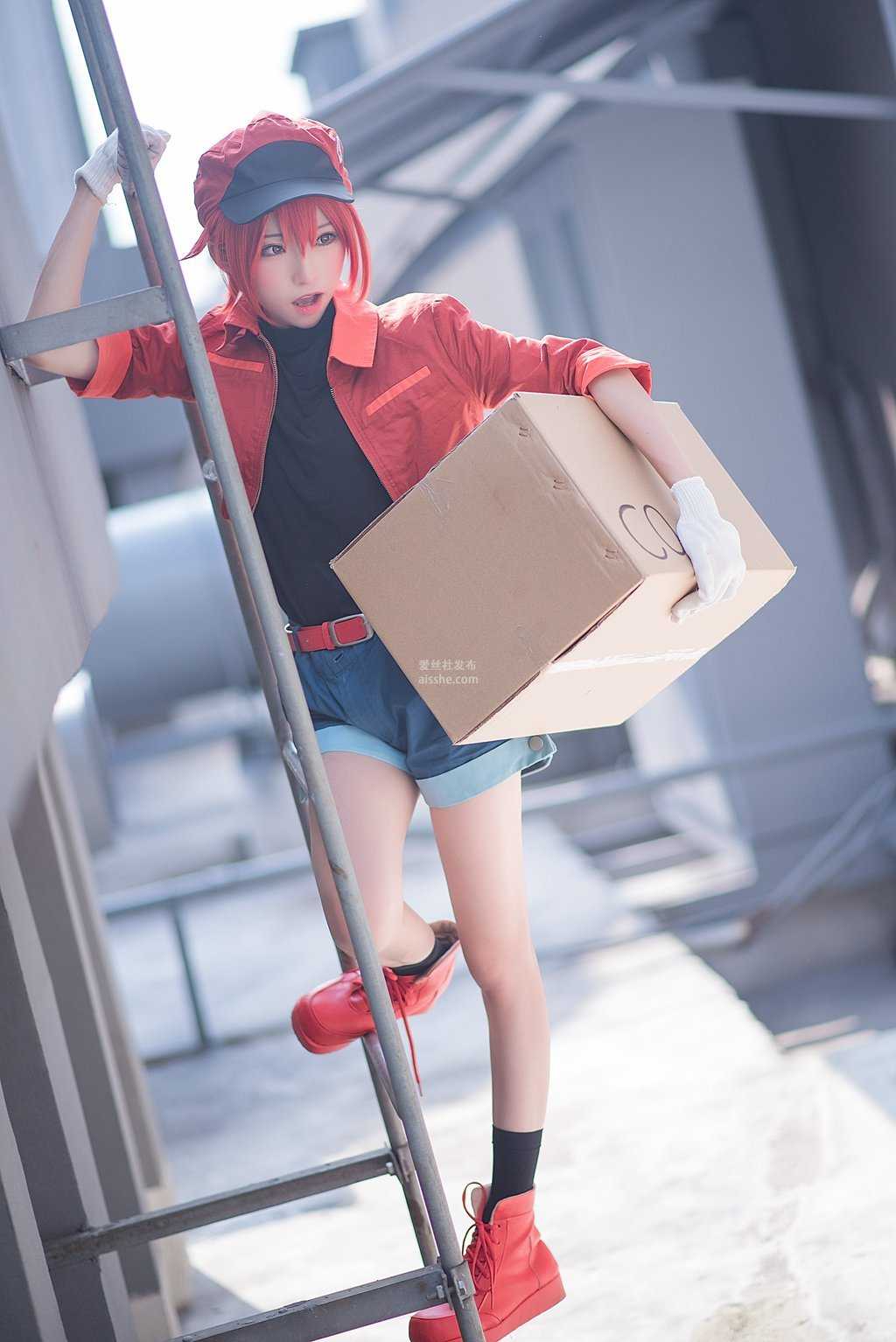 网紅Coser@Kitaro_绮太郞 工作细胞2-美图