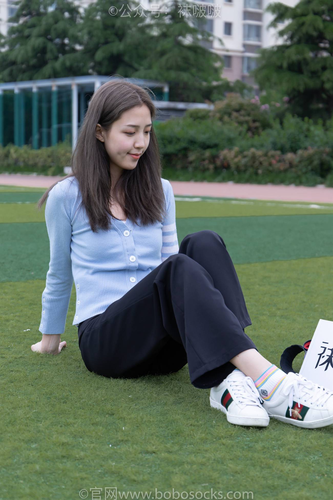 图片[3]-[BoBoSocks袜啵啵]NO.021 泡芙-板鞋、白棉袜、裸足 [131P/1V/3.12GB]-美图