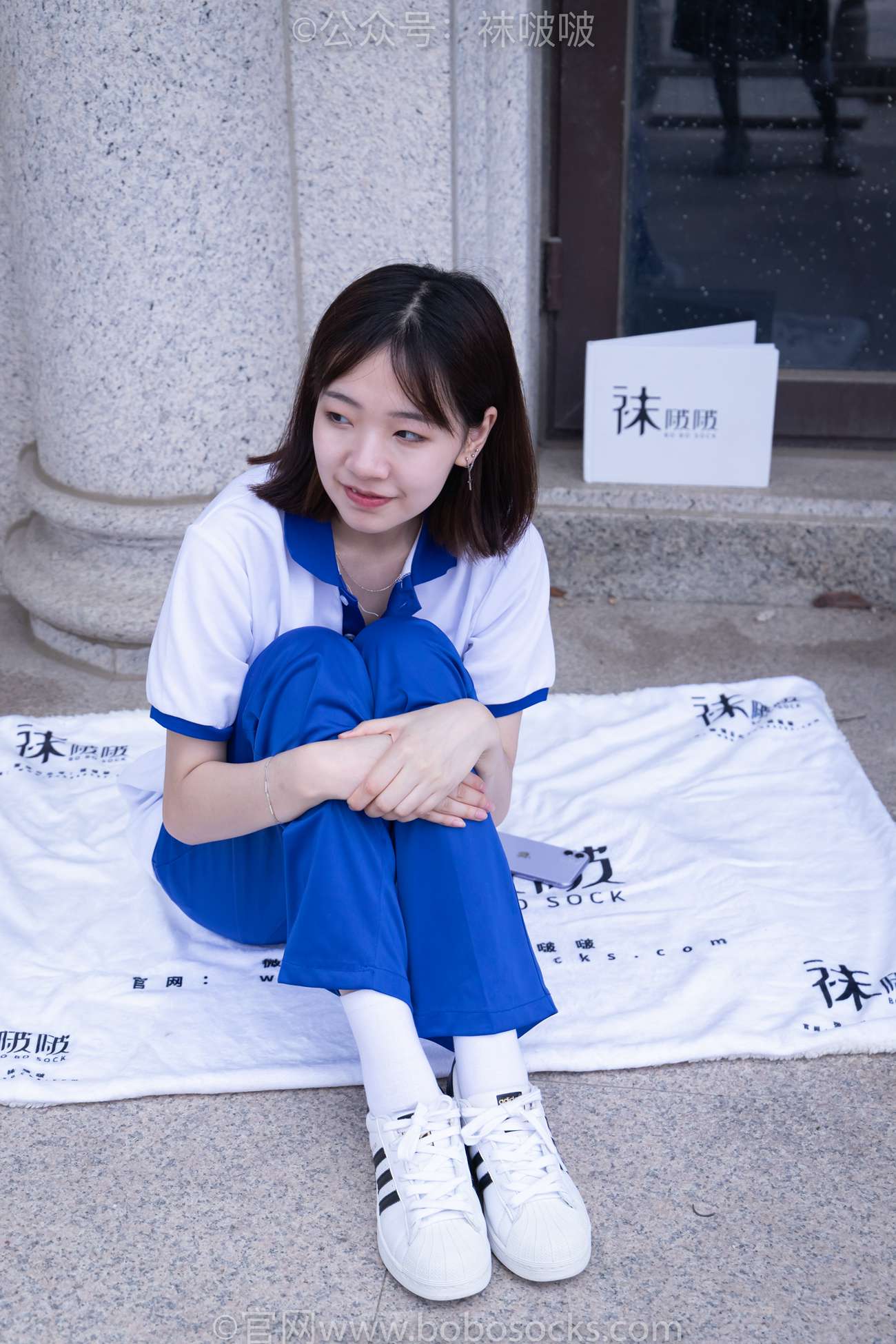 图片[3]-[BoBoSocks袜啵啵]NO.022 小甜豆-校服、贝壳头、白棉袜、肉丝 [140P/1V/6.34GB]-美图