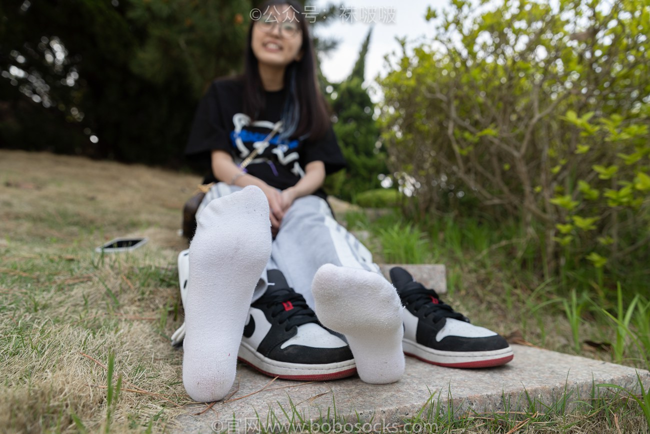 图片[4]-[BoBoSocks袜啵啵]NO.023 稚予-AJ、白色短棉袜、裸足 [119P/1V/3.22GB]-美图