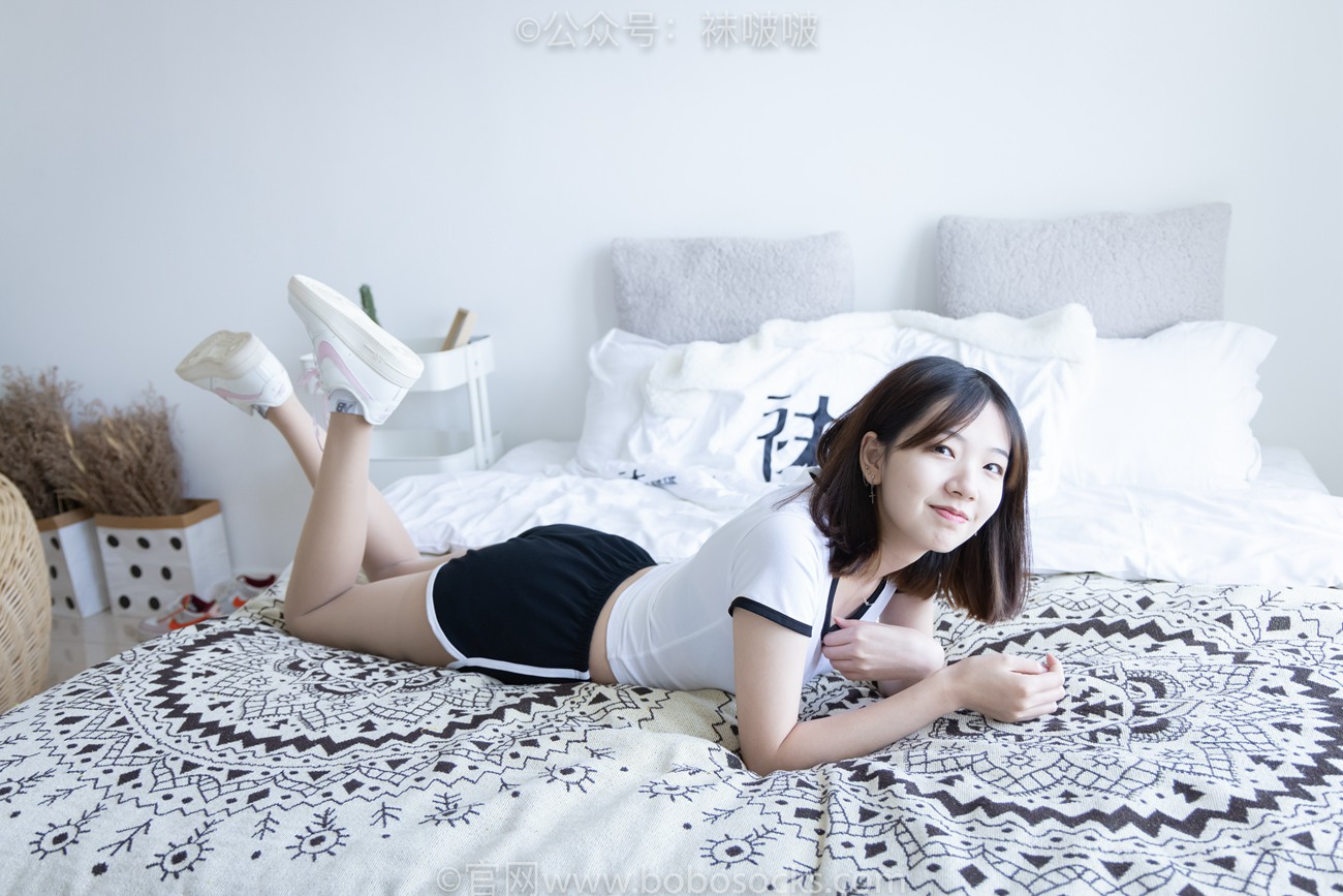 图片[3]-[BoBoSocks袜啵啵]NO.026 小甜豆-体操服、空军一号、白棉袜、肉丝 [149P/1V/7.92GB]-美图