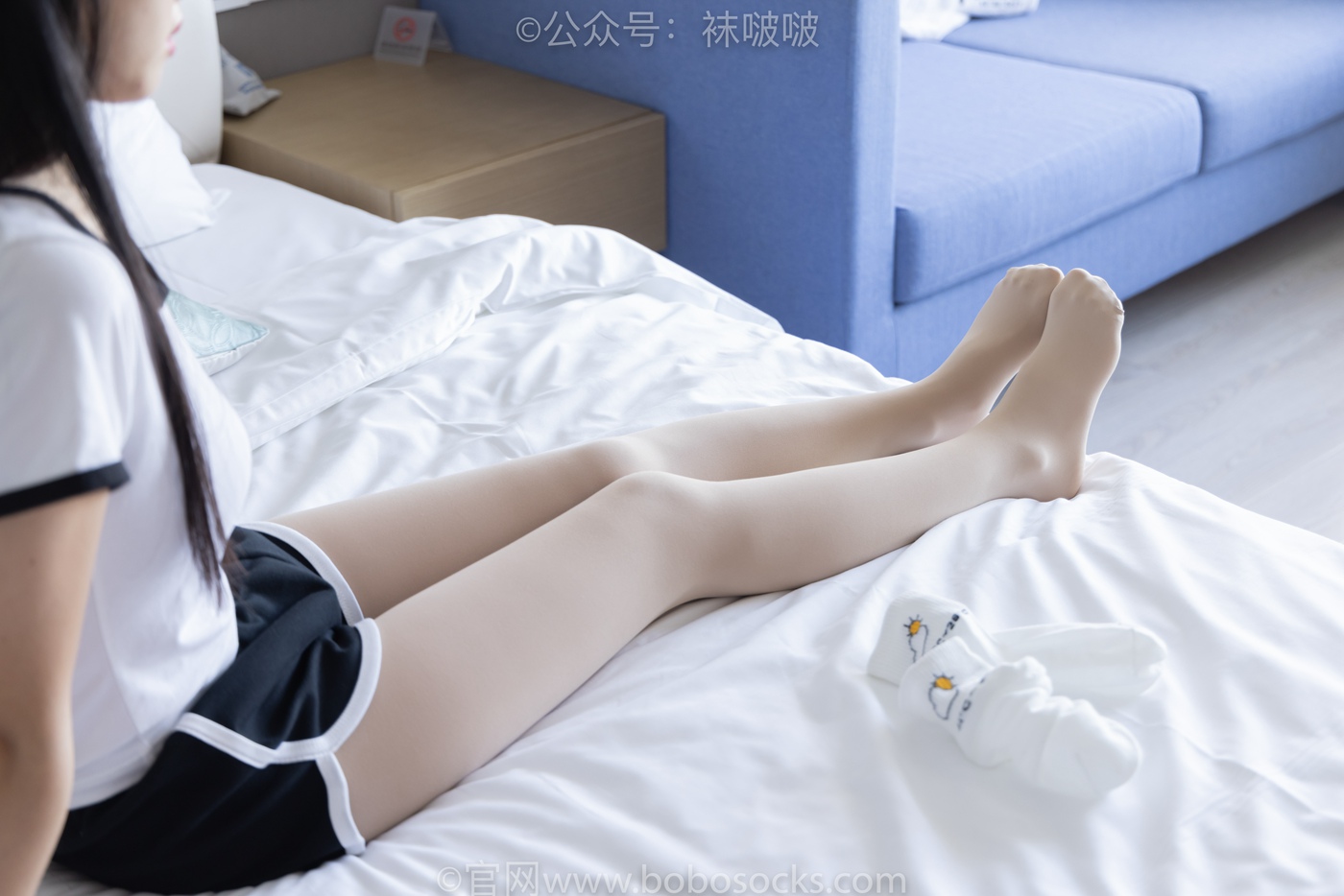 图片[1]-[BoBoSocks袜啵啵]NO.031 小奶熊-AJ板鞋、白棉袜、厚肉丝 [149P/1V/3.80GB]-美图