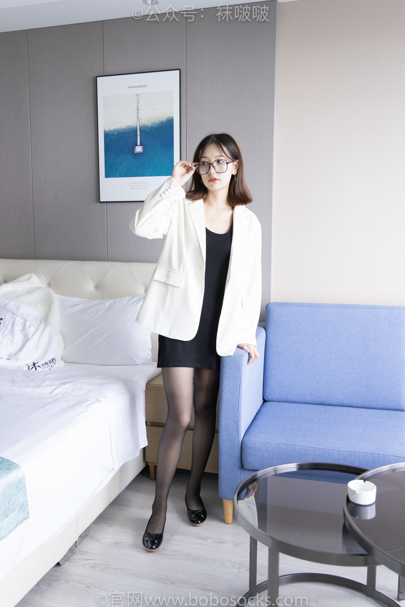 图片[2]-[BoBoSocks袜啵啵]NO.032 小甜豆-平底鞋、黑丝 [144P/1V/7.10GB]-美图