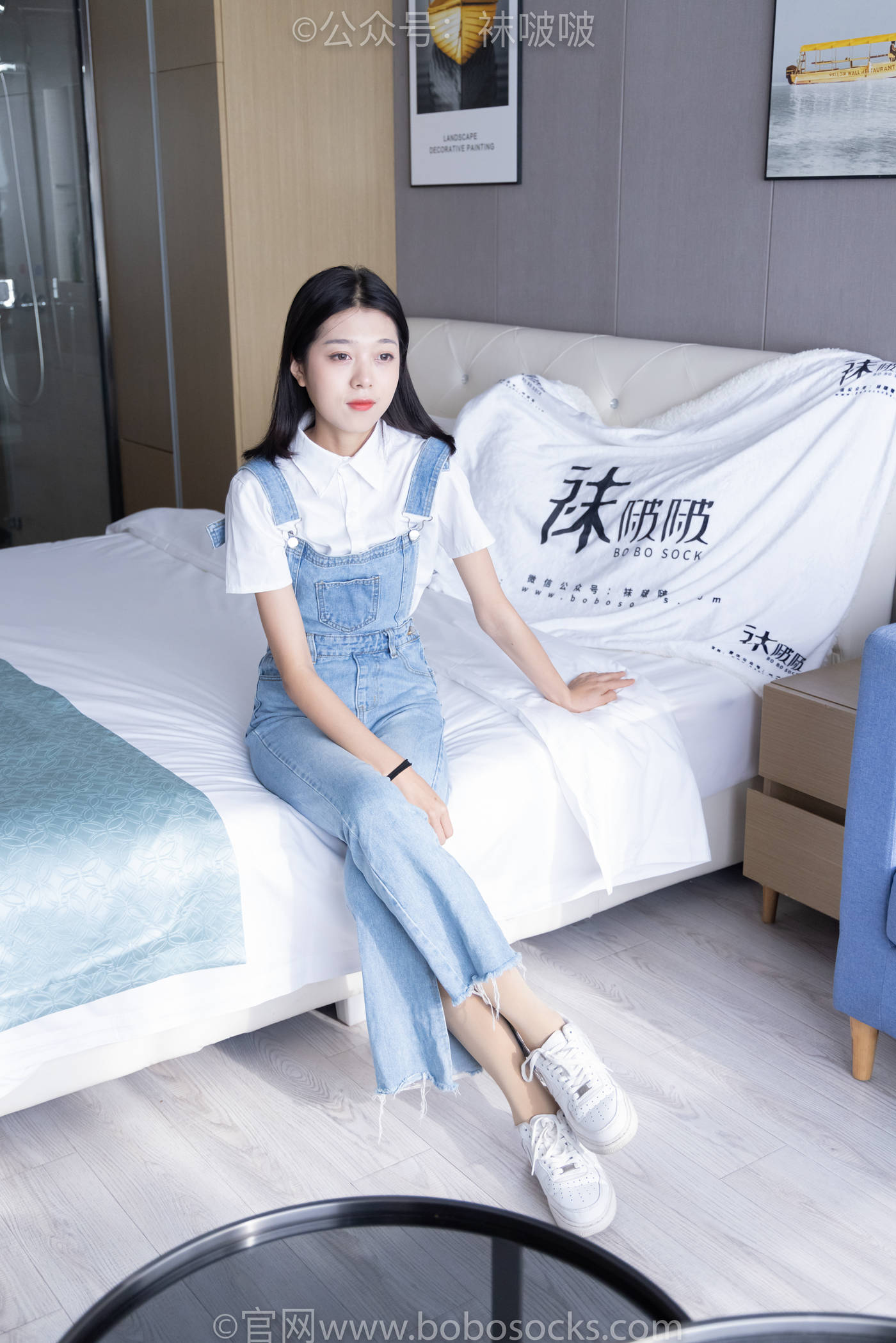 图片[2]-[BoBoSocks袜啵啵]NO.034 瑶瑶-空军一号板鞋、特旧厚肉丝 [131P/1V/4.15GB]-美图