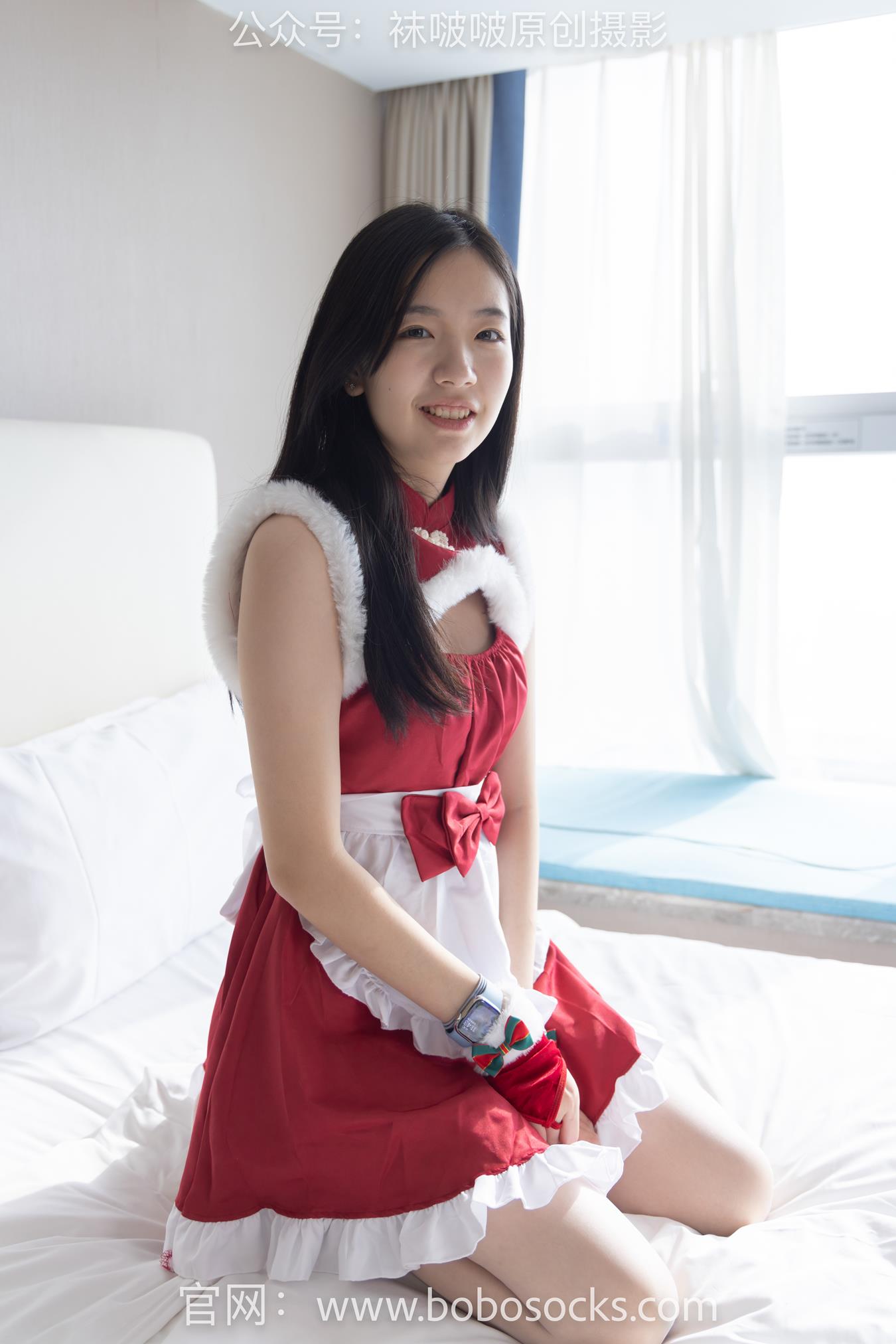 图片[1]-[BoBoSocks袜啵啵]NO.153 小甜豆-华伦天奴高跟鞋、油亮肉丝、油亮白丝、圣诞服[140P/1V/5.90GB]-美图