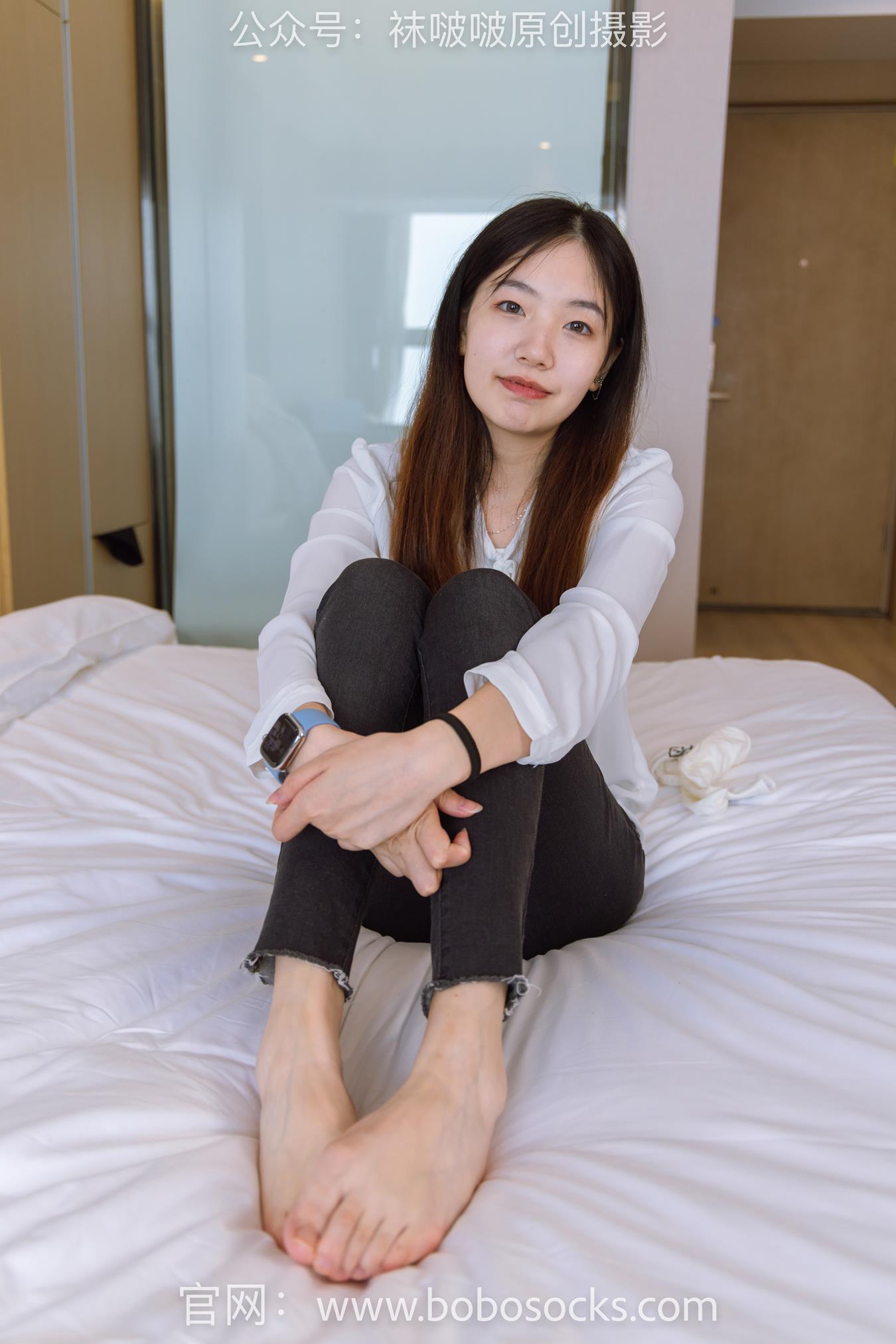 图片[4]-[BoBoSocks袜啵啵]NO.158 小甜豆-高跟长靴、白棉袜、裸足[136P/1V/5.71GB]-美图