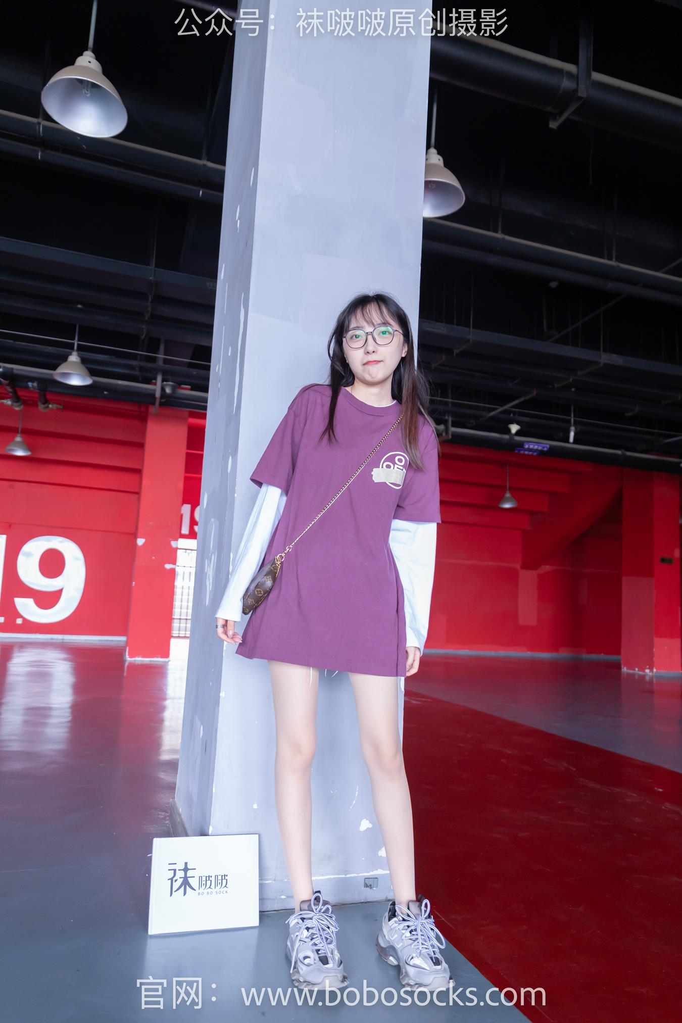 图片[2]-[BoBoSocks袜啵啵]积分限定作品 NO.010 稚予-巴黎世家运动鞋、白棉袜、肉丝[144P/1.64GB]-美图