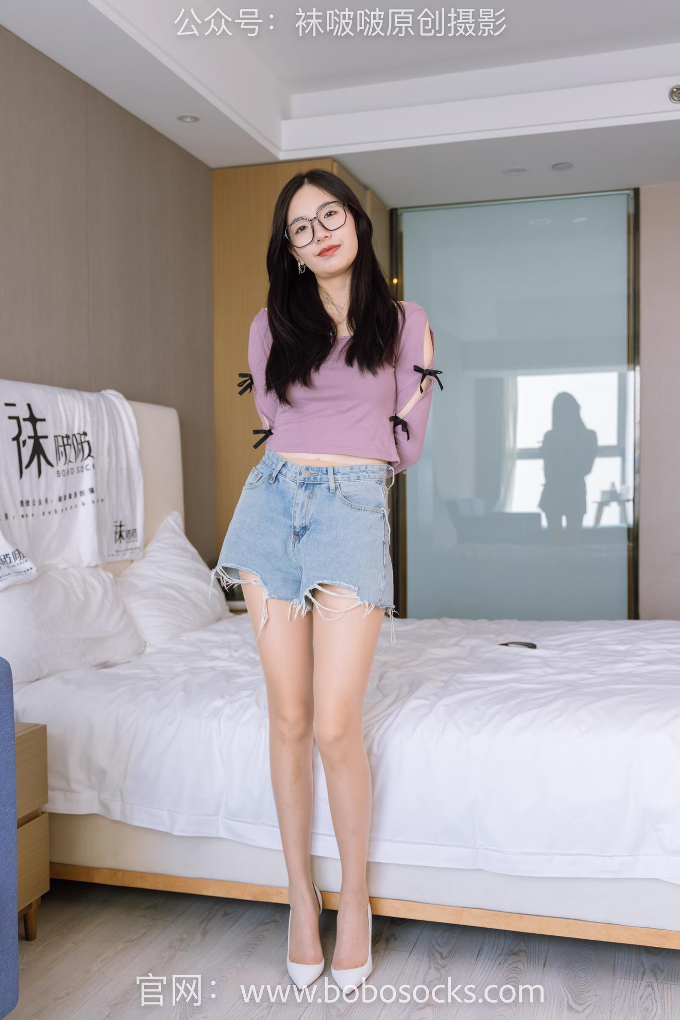 图片[2]-[BoBoSocks袜啵啵]NO.162 小甜豆-高跟鞋、肉丝、裸足[167P/1V/6.74GB]-美图