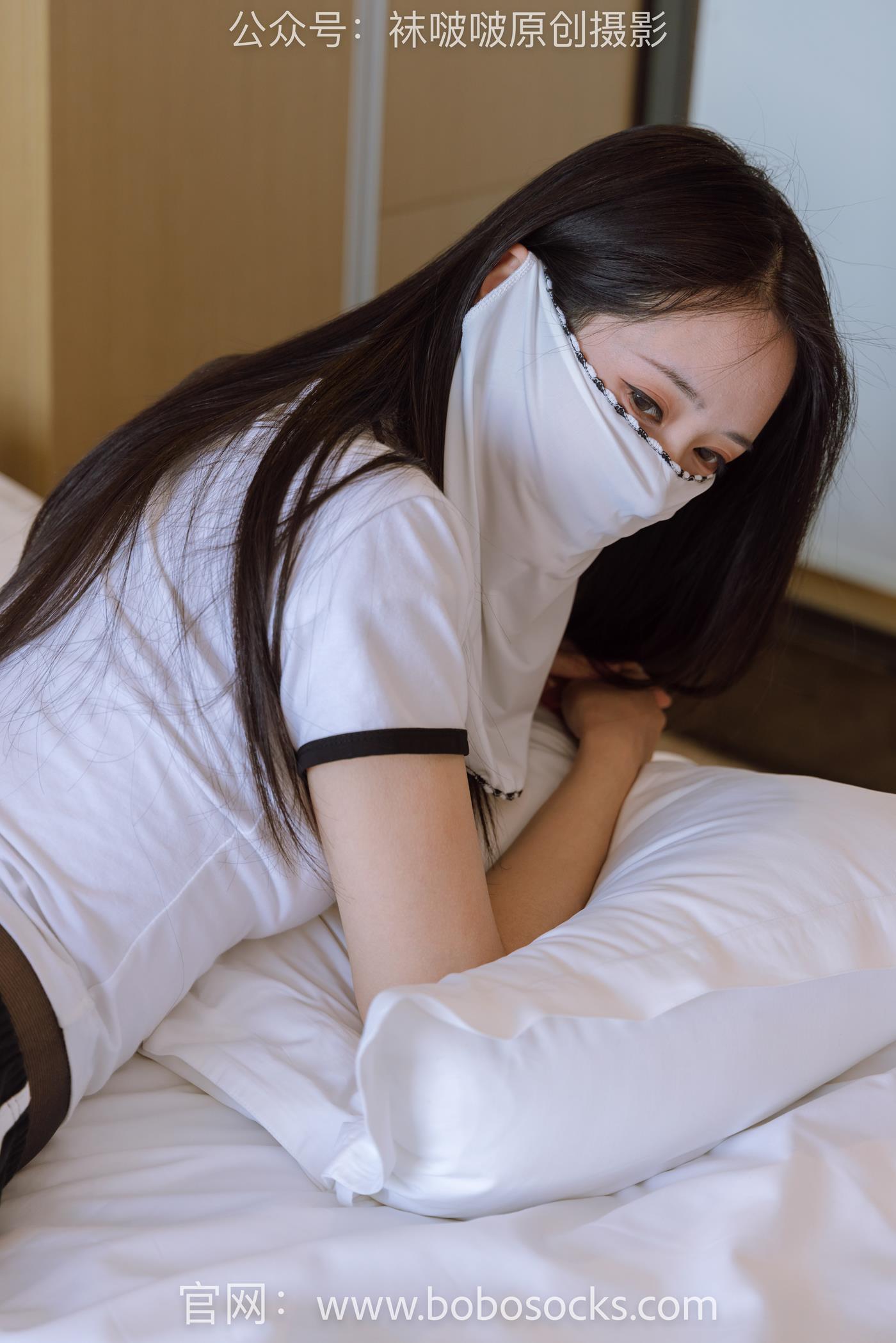 图片[4]-[BoBoSocks袜啵啵]NO.144 小安-板鞋、黑丝、部分戴面纱[168P/1V/7.13GB]-美图