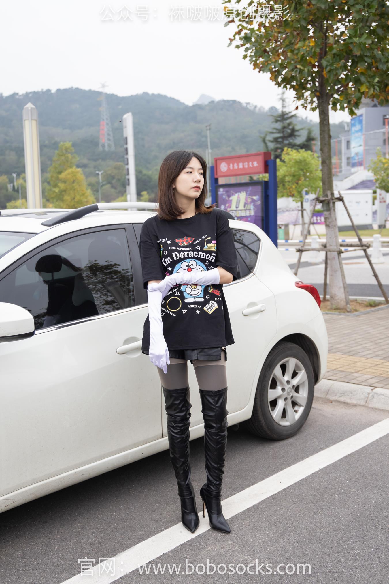 图片[3]-[BoBoSocks袜啵啵]NO.146 小甜豆-高跟长靴、黑色踩脚裤、肉丝[154P/1V/6.19GB]-美图