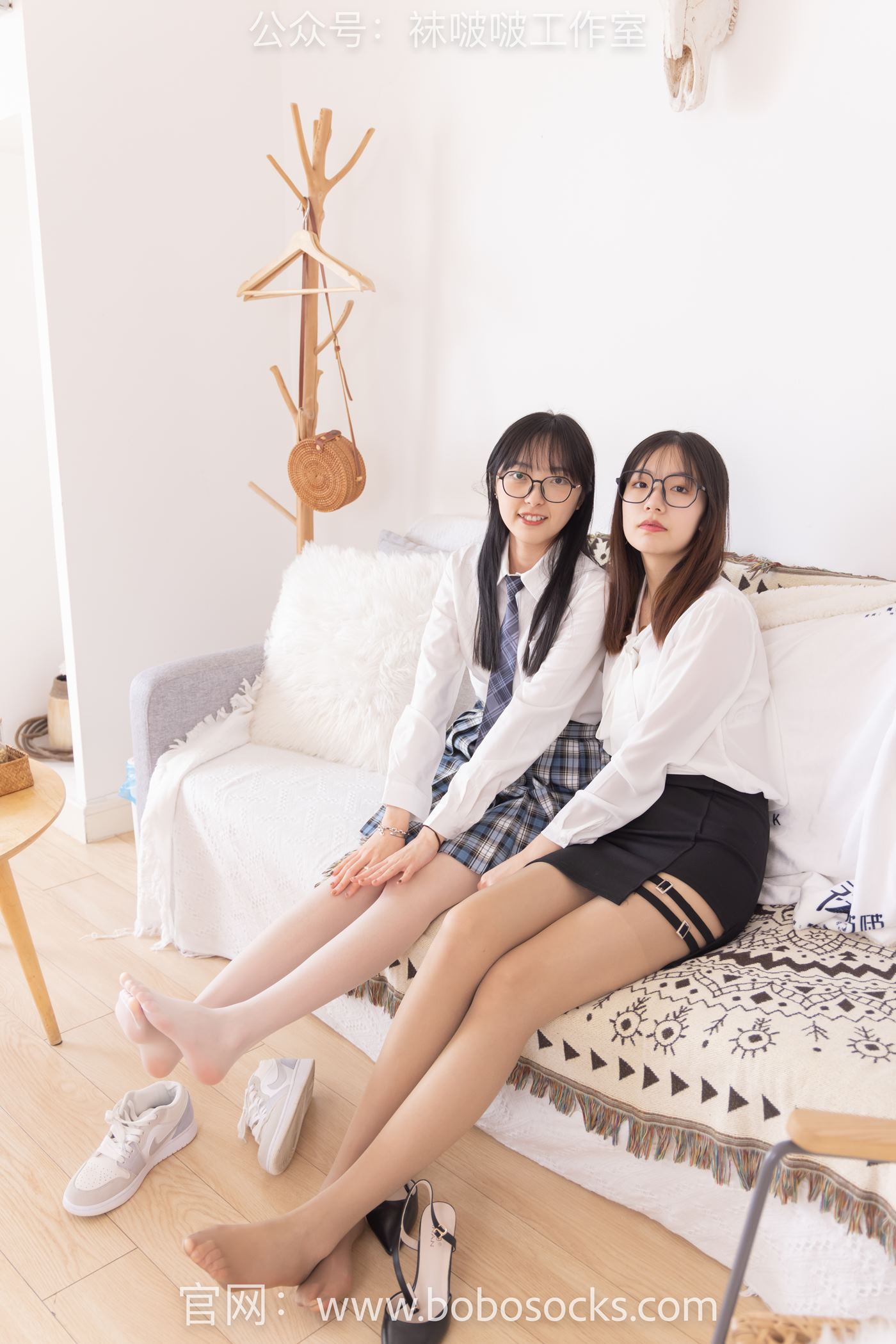 图片[1]-[BoBoSocks袜啵啵]NO.124 小甜豆稚予-板鞋、高跟鞋、黑皮鞋、白丝[207P/1V/7.68GB]-美图