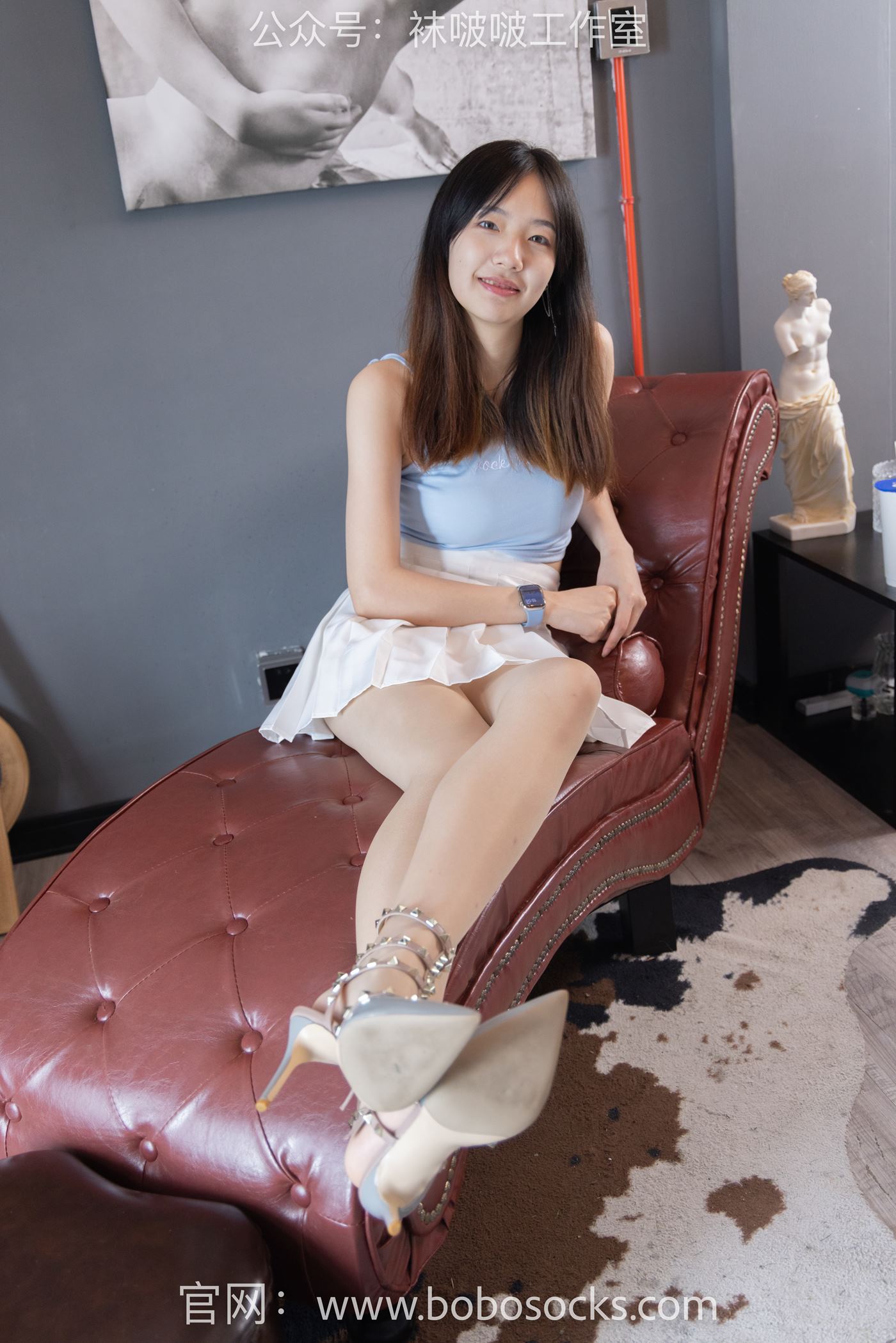 图片[3]-[BoBoSocks袜啵啵]NO.126 小甜豆-华伦天奴高跟鞋、肉丝[141P/1V/6.29GB]-美图