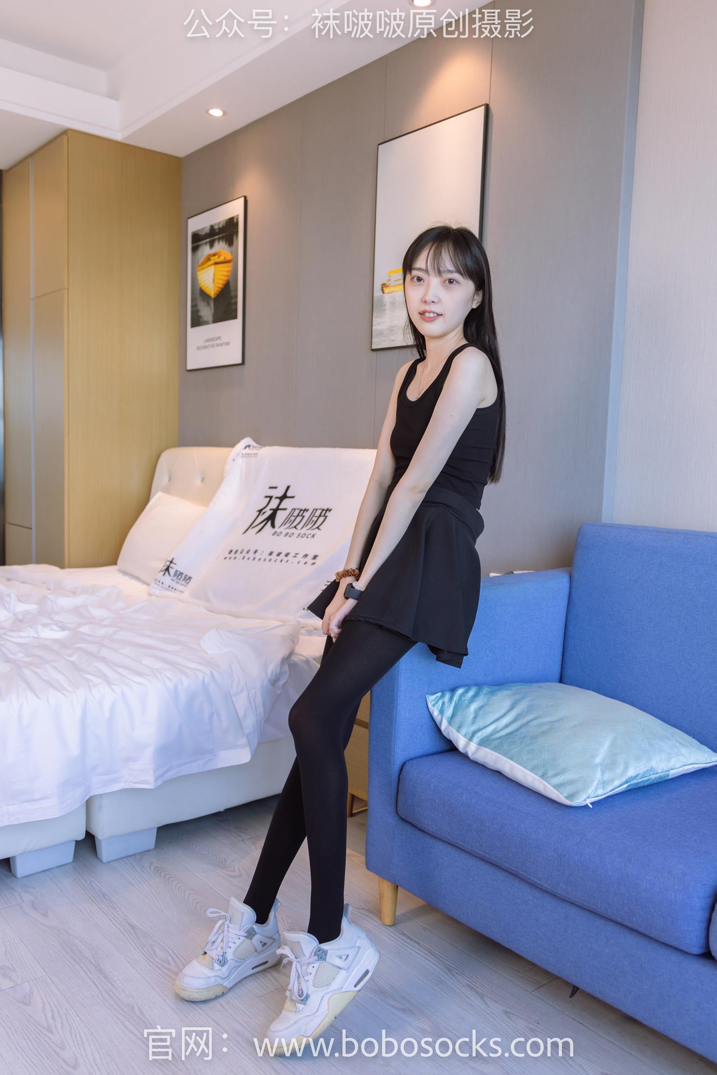 图片[2]-[BoBoSocks袜啵啵]NO.130 稚予-两双穿脏篮球鞋、厚黑丝[145P/1V/5.91GB]-美图