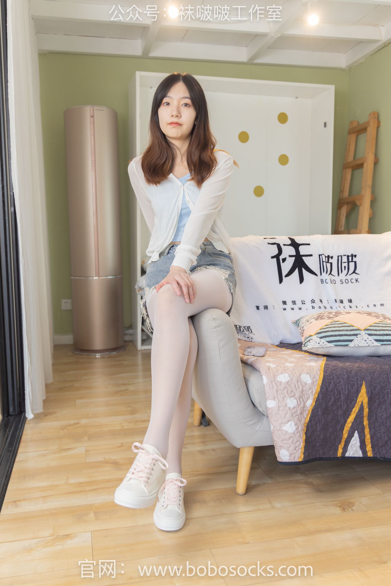 图片[3]-[BoBoSocks袜啵啵]NO.102 小甜豆-板鞋、白丝[140P/1V/5.37GB]-美图