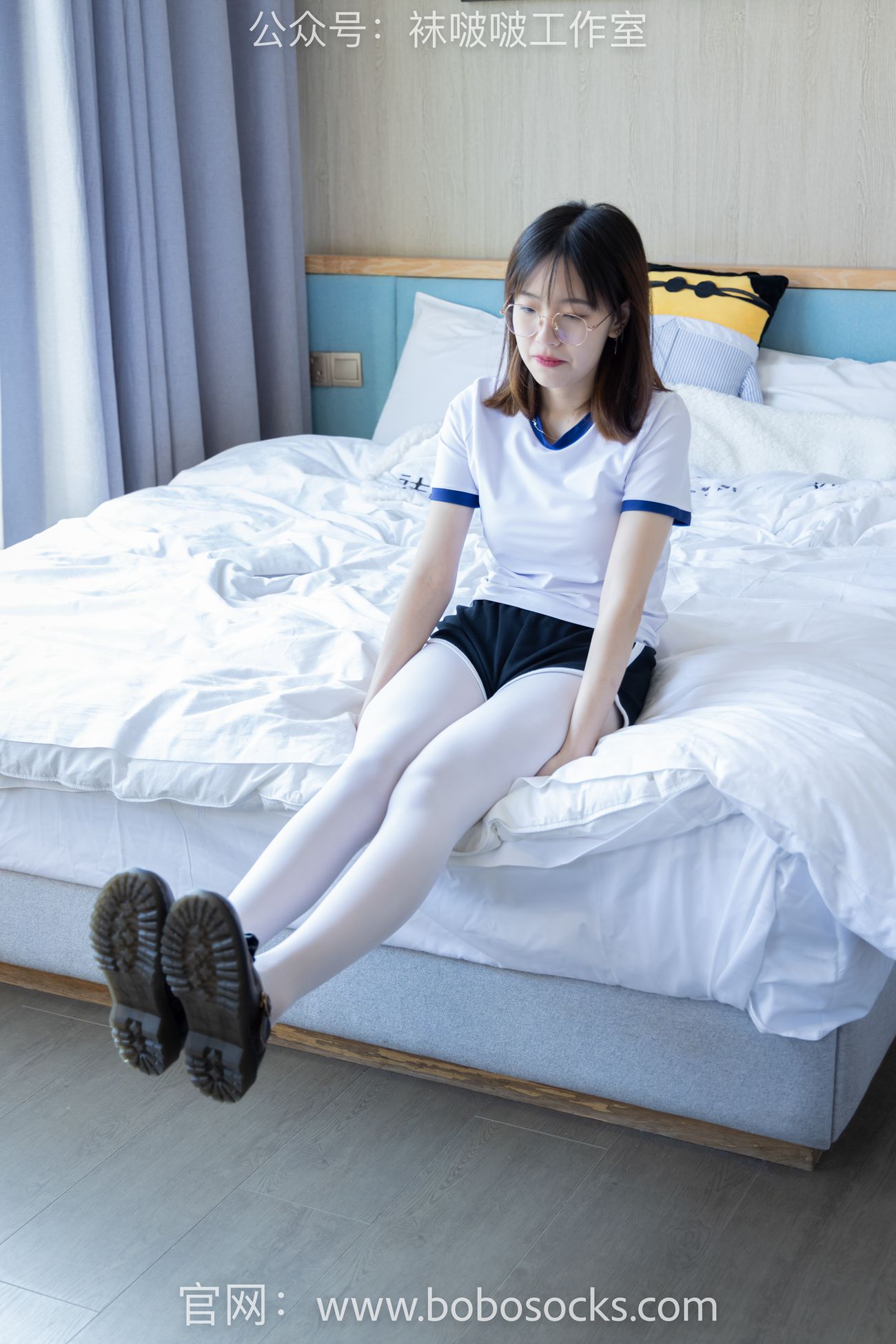 图片[2]-[BoBoSocks袜啵啵]NO.108 小甜豆-皮鞋、厚白丝、踩奶油蛋糕剧情[137P/1V/5.43GB]-美图