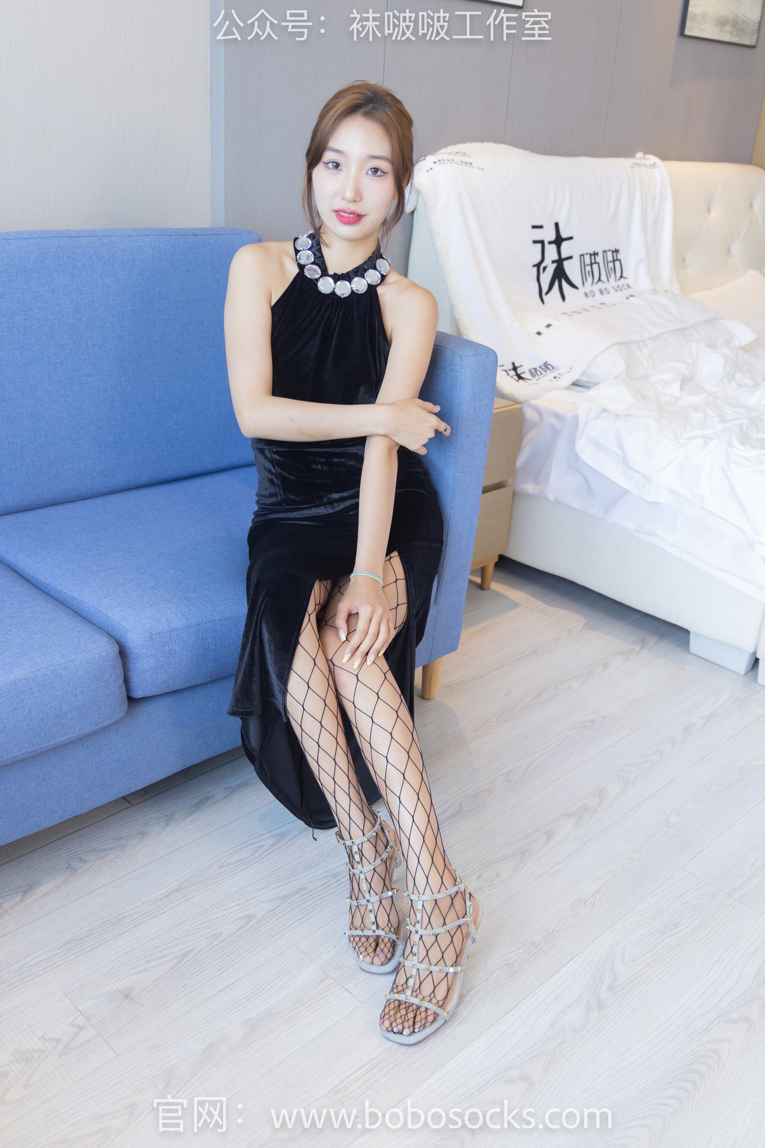 图片[2]-[BoBoSocks袜啵啵]NO.113 果果-高跟鞋、黑色往袜[141P/1V/5.67GB]-美图