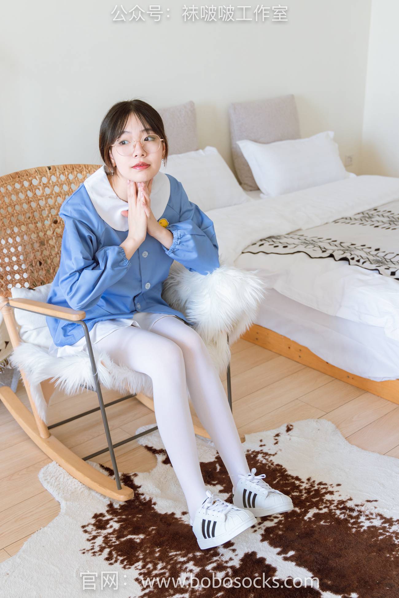 图片[3]-[BoBoSocks袜啵啵]NO.093 小甜豆-贝壳头、厚白丝[132P/1V/5.96GB]-美图