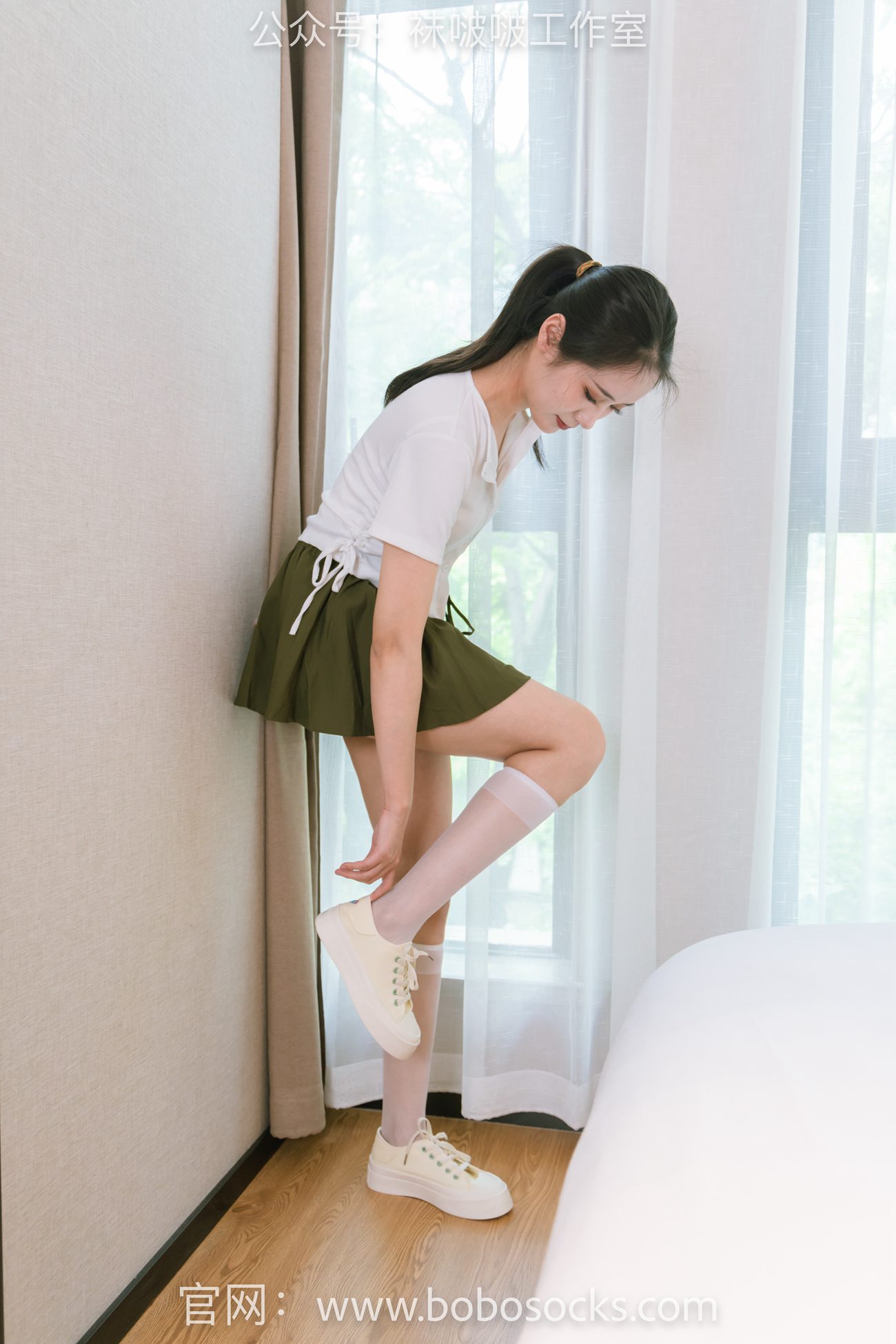 图片[3]-[BoBoSocks袜啵啵]NO.095 小安-板鞋、小腿丝袜[140P/1V/5.5GB]-美图