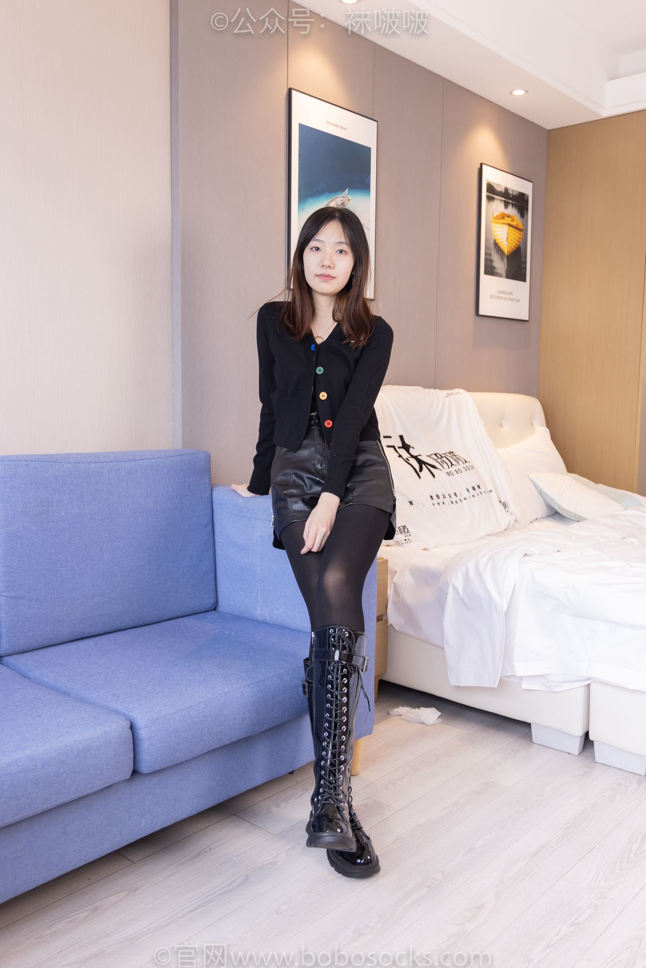 图片[2]-[BoBoSocks袜啵啵]NO.072 小甜豆-两双长靴、厚黑丝、厚肉丝 [144P/1V/6.59GB]-美图