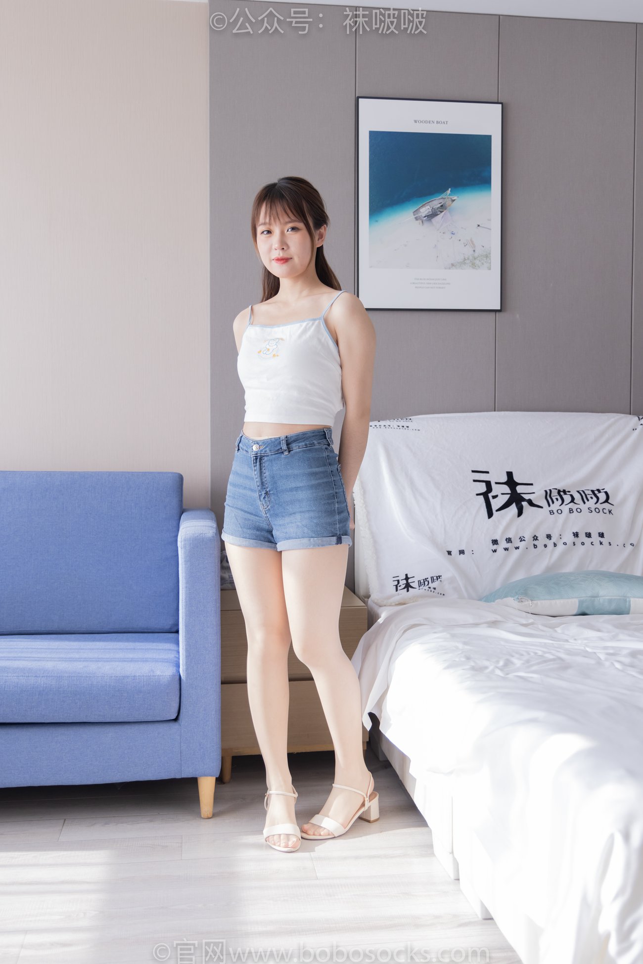 图片[2]-[BoBoSocks袜啵啵]NO.077 朵朵-凉鞋、肉丝 [139P/1V/6.25GB]-美图