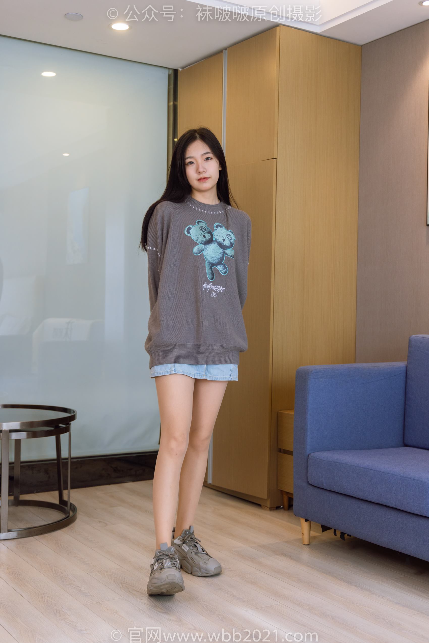 图片[2]-[BoBoSocks袜啵啵]NO.354 小甜豆-运动鞋、肉丝[140P/1V/5.95GB]-美图