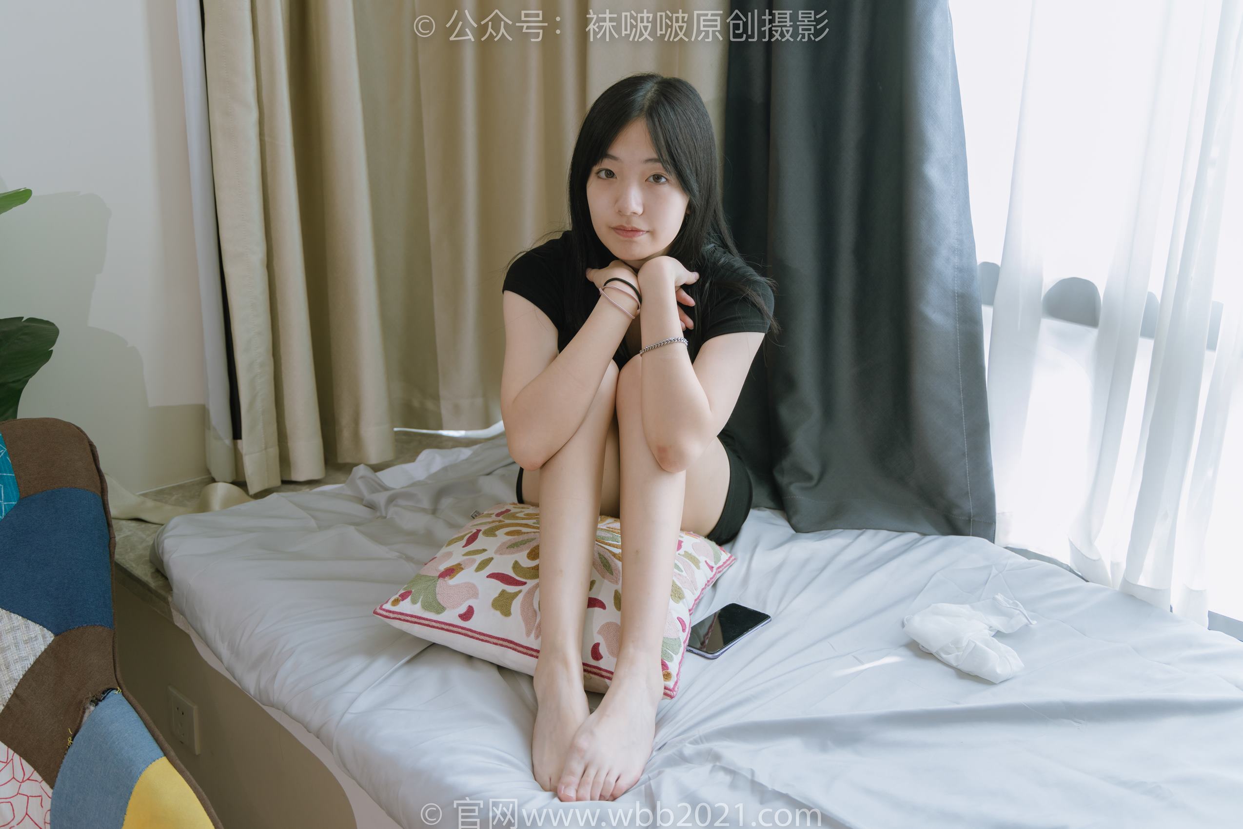 图片[1]-[BoBoSocks袜啵啵]NO.363 小甜豆-两双平底鞋、黑色船袜、裸足[140P/1V/5.59GB]-美图