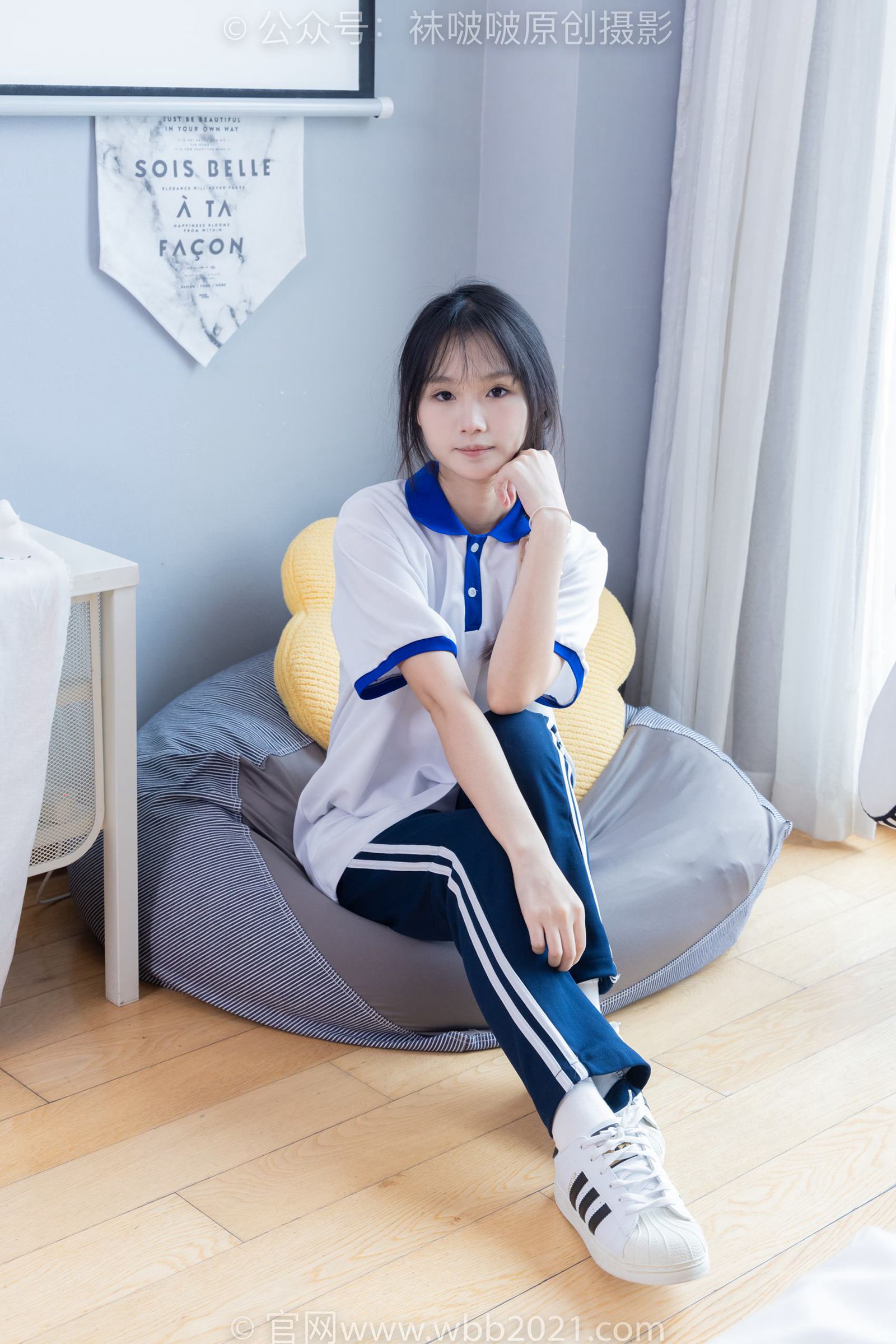 图片[3]-[BoBoSocks袜啵啵]NO.366 甜甜圈-三双板鞋、白棉袜、短白丝[150P/1V/6.13GB]-美图