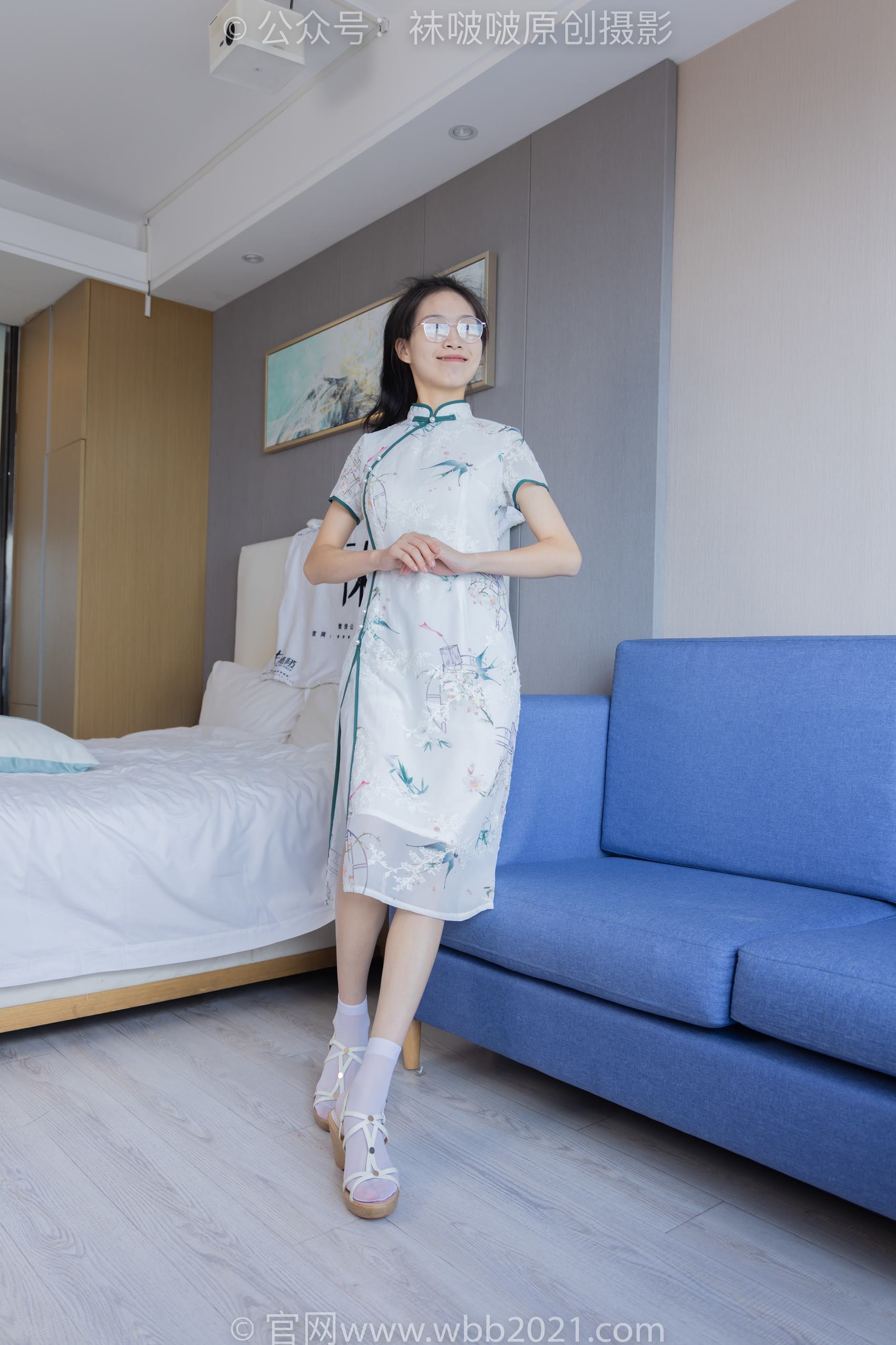 图片[4]-[BoBoSocks袜啵啵]NO.371 芝士-平底鞋、高跟凉鞋、厚白丝小腿袜、短白丝[140P/1V/6.03GB]-美图