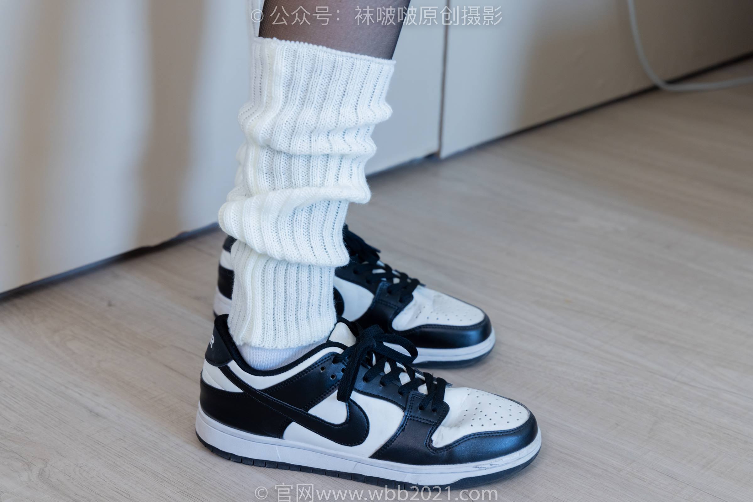 图片[3]-[BoBoSocks袜啵啵]NO.333 雪糕-板鞋、白棉袜、黑丝、堆堆袜套[140P/1V/5.93GB]-美图