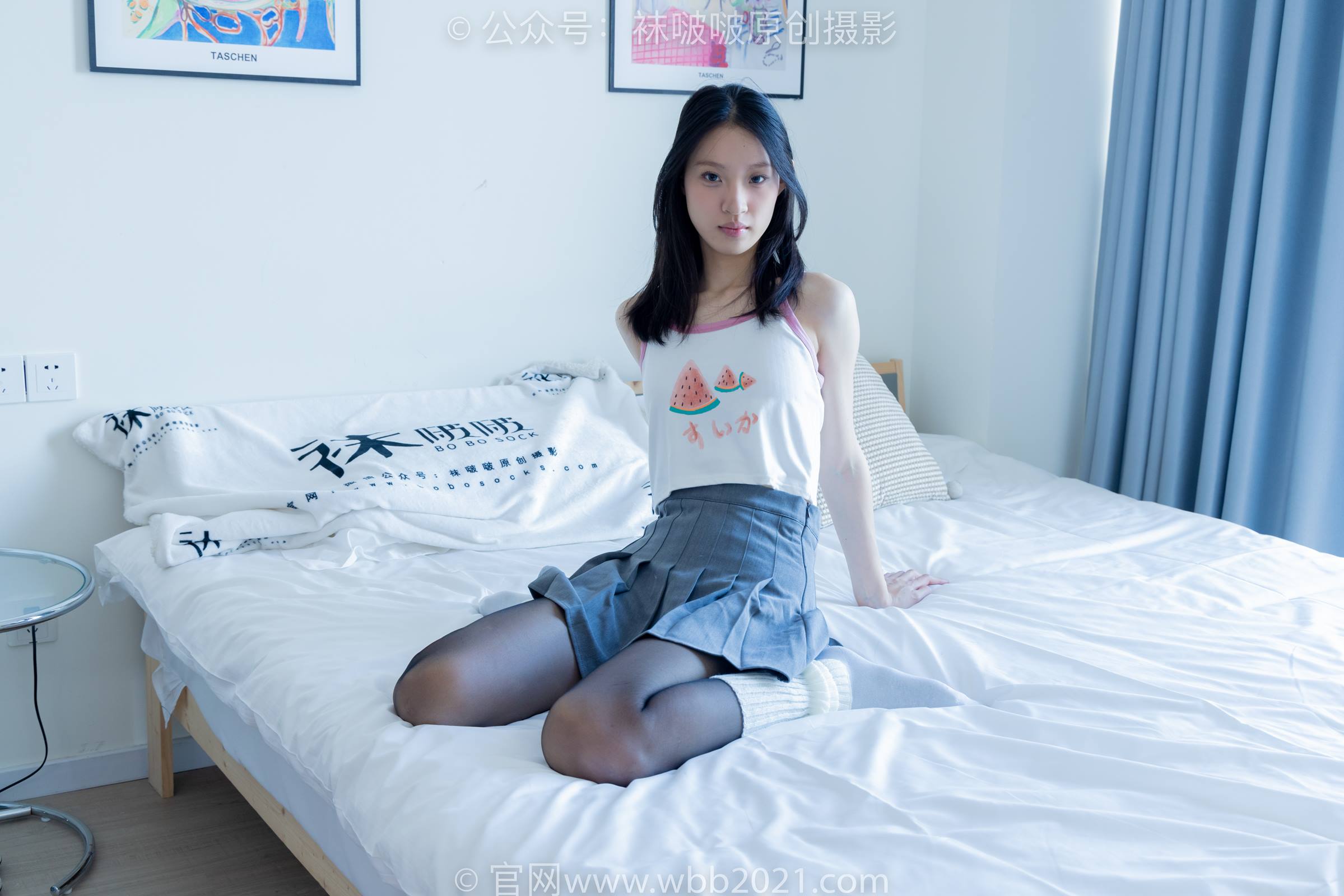 图片[6]-[BoBoSocks袜啵啵]NO.333 雪糕-板鞋、白棉袜、黑丝、堆堆袜套[140P/1V/5.93GB]-美图