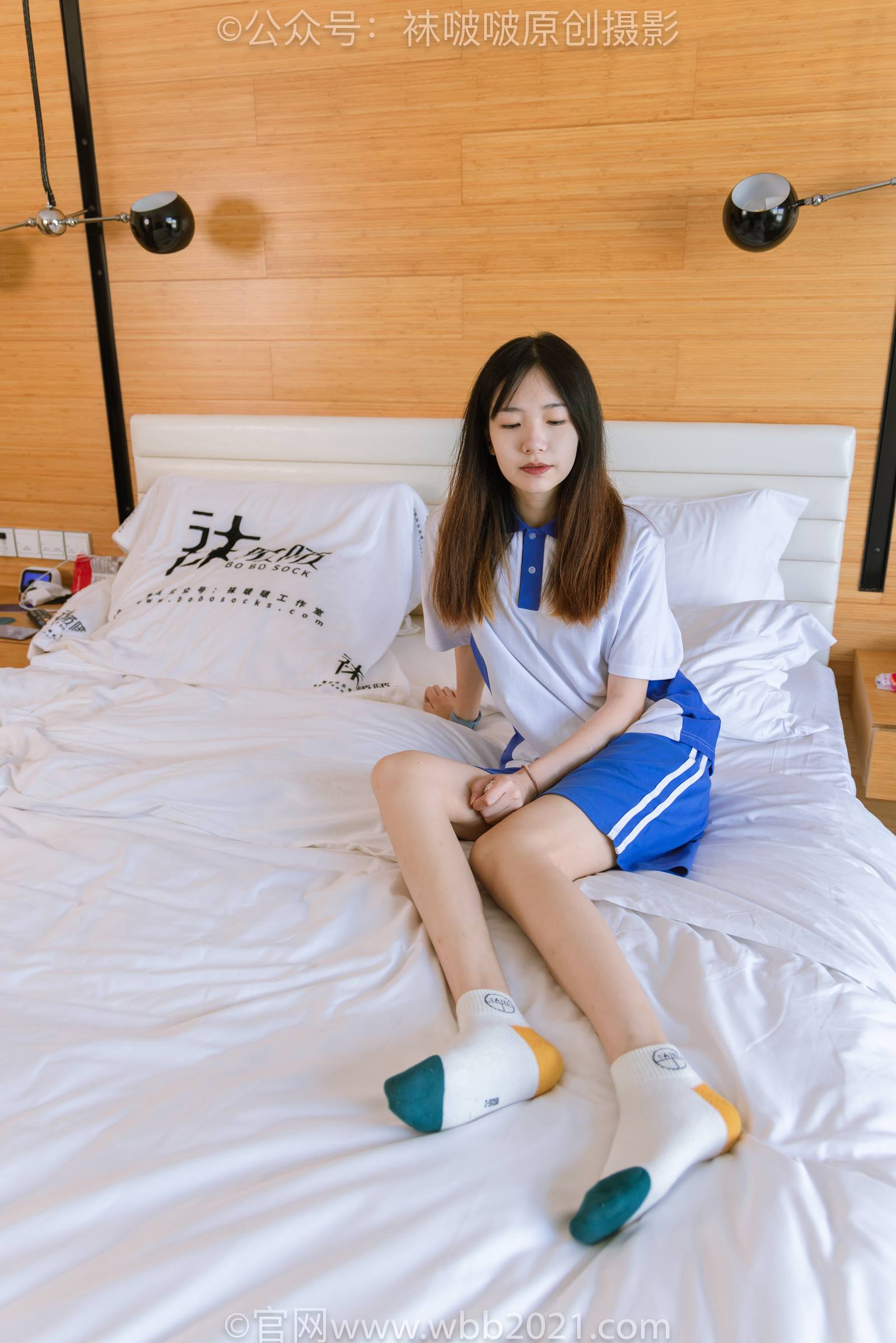 图片[5]-[BoBoSocks袜啵啵]NO.336 小甜豆-校服、帆布鞋、白棉袜、裸足[140P/1V/6.71GB]-美图