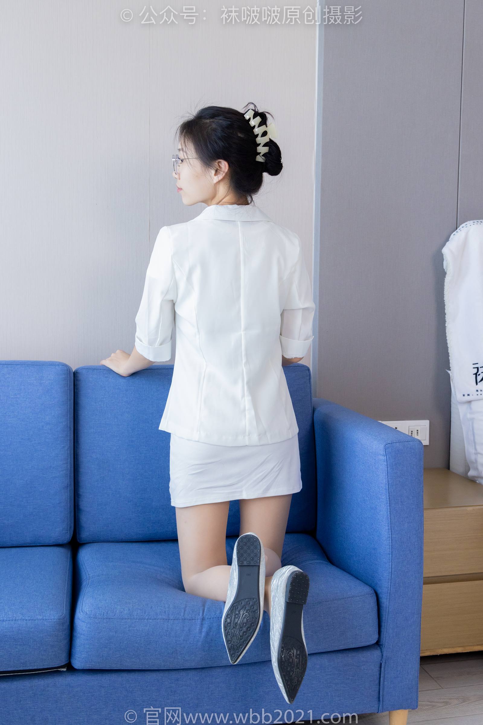 图片[3]-[BoBoSocks袜啵啵]NO.340 芝士-平底鞋、肉丝[140P/1V/6.00GB]-美图