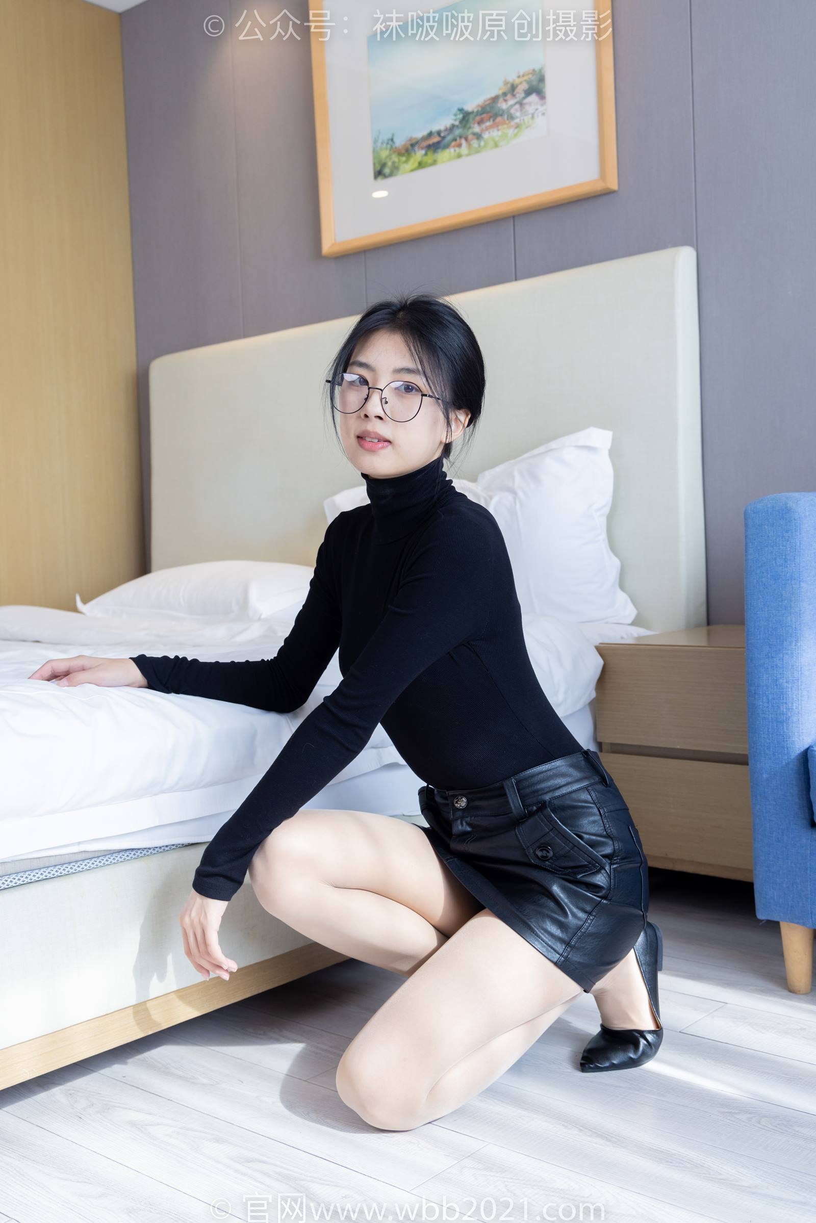 图片[3]-[BoBoSocks袜啵啵]NO.342 奶油-平底鞋、肉丝、老头乐挠脚心剧情[140P/1V/6.03GB]-美图