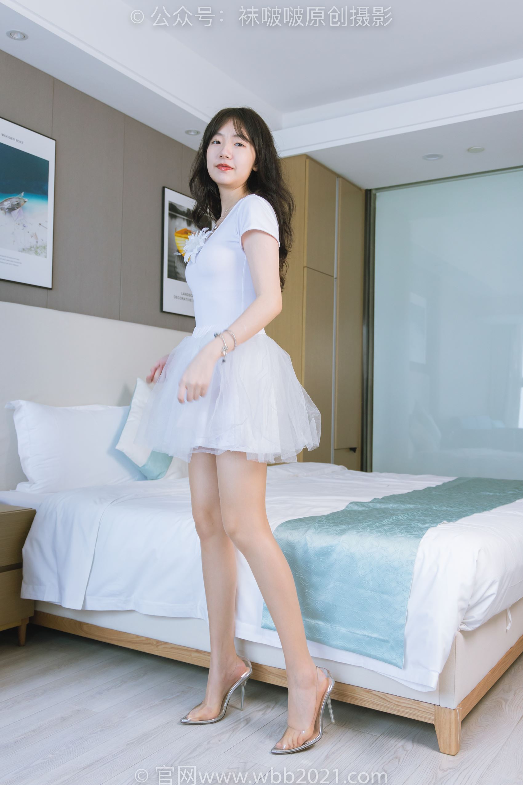 图片[2]-[BoBoSocks袜啵啵]NO.345 小甜豆-透明高跟鞋、肉丝、裸足[139P/1V/5.64GB]-美图