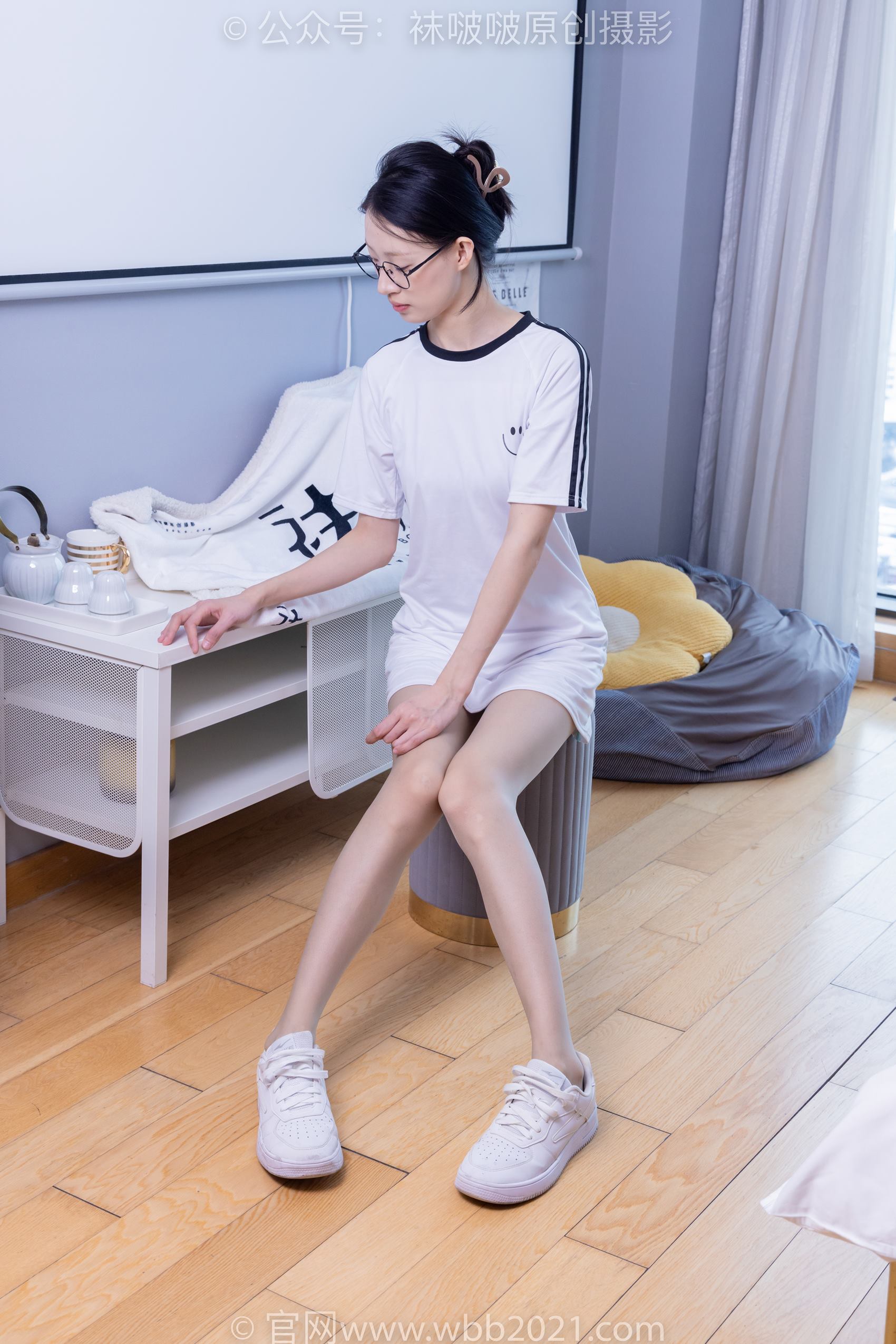 图片[4]-[BoBoSocks袜啵啵]NO.350 雪糕-板鞋、灰丝[180P/1V/8.31GB]-美图