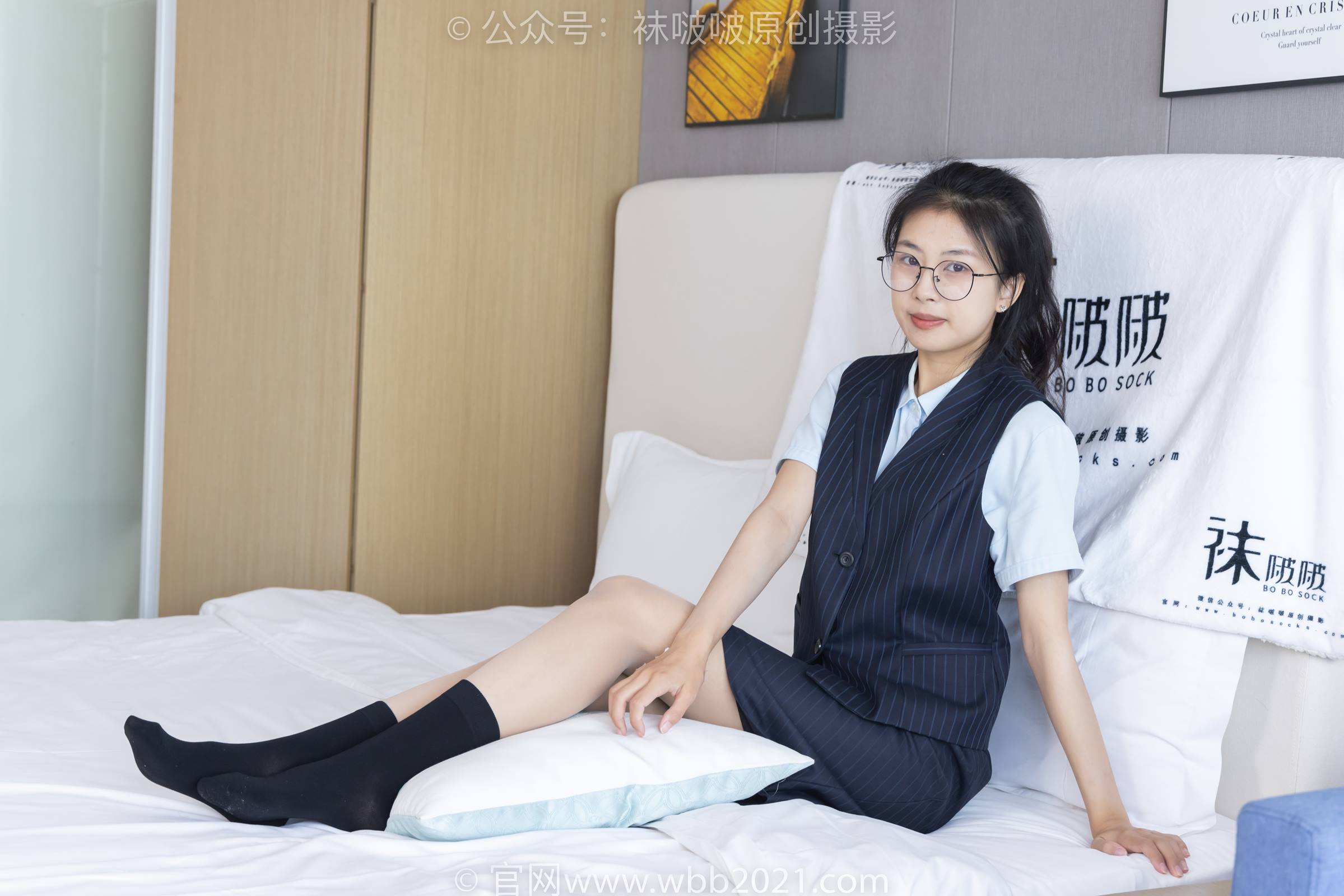 图片[4]-[BoBoSocks袜啵啵]NO.324 奶油-高跟鞋、皮鞋、黑棉袜、油亮肉丝[140P/1V/5.59GB]-美图