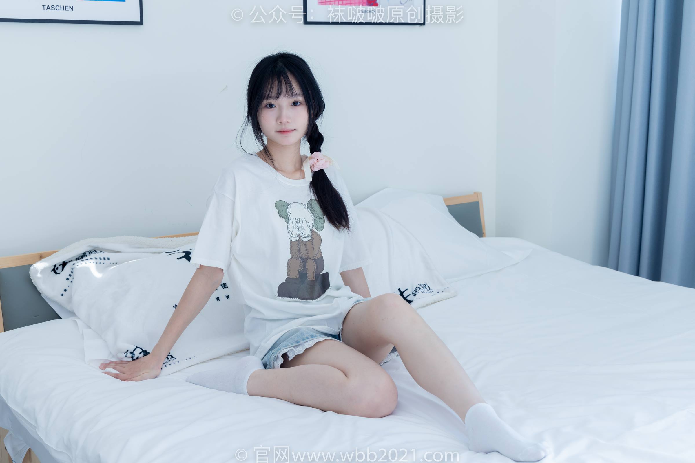 图片[6]-[BoBoSocks袜啵啵]NO.331 甜甜圈-板鞋、白棉袜、裸足[144P/1V/5.74GB]-美图