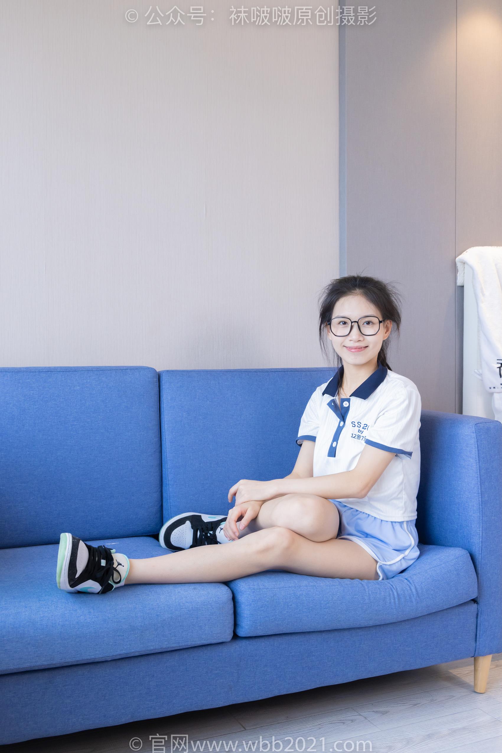 图片[3]-[BoBoSocks袜啵啵]NO.294 芝士-板鞋、白棉袜、裸足[200P/1V/7.43GB]-美图