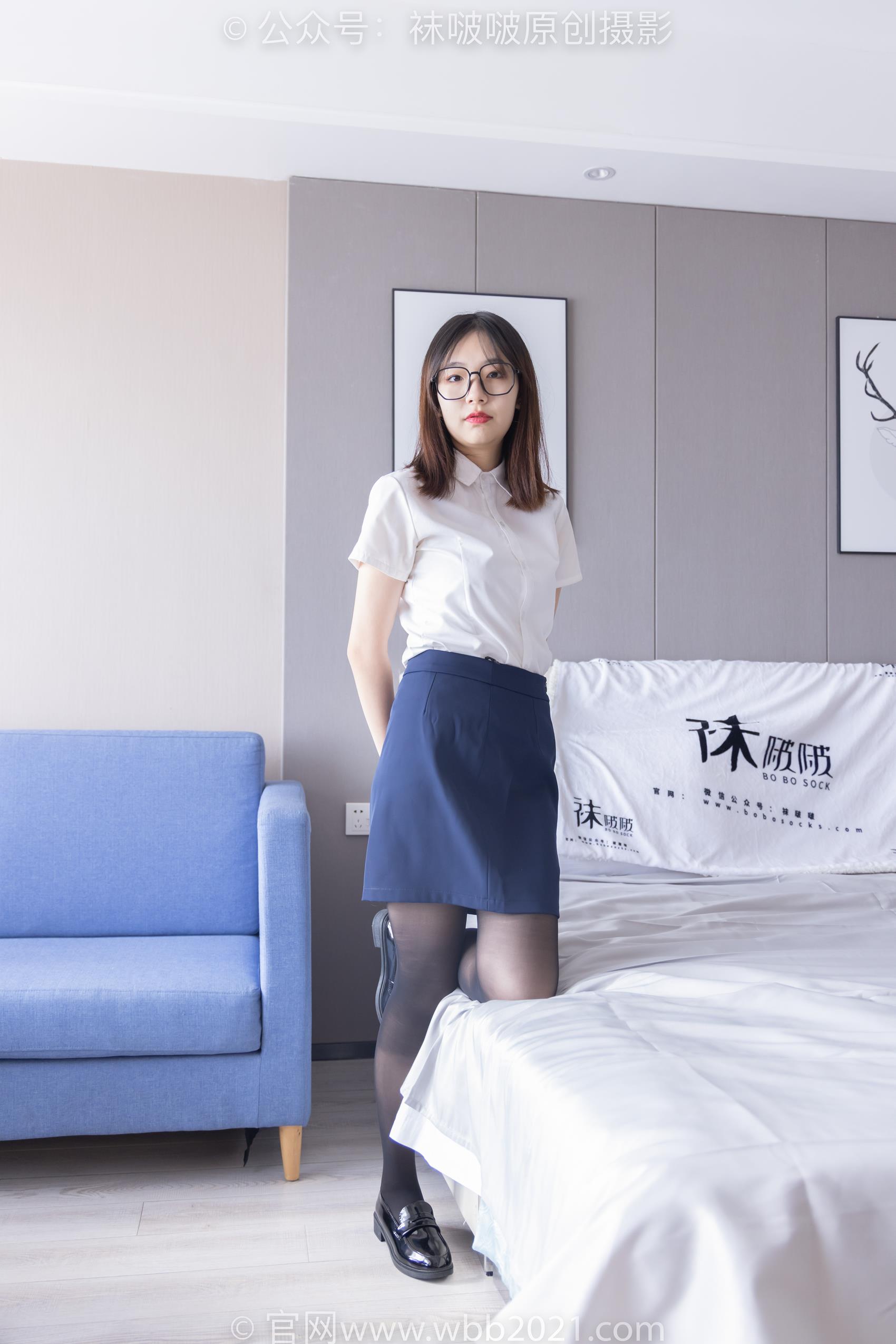 图片[2]-[BoBoSocks袜啵啵]NO.296 小甜豆-皮鞋、平底鞋、黑丝、油亮厚黑丝[140P/2V/7.32GB]-美图