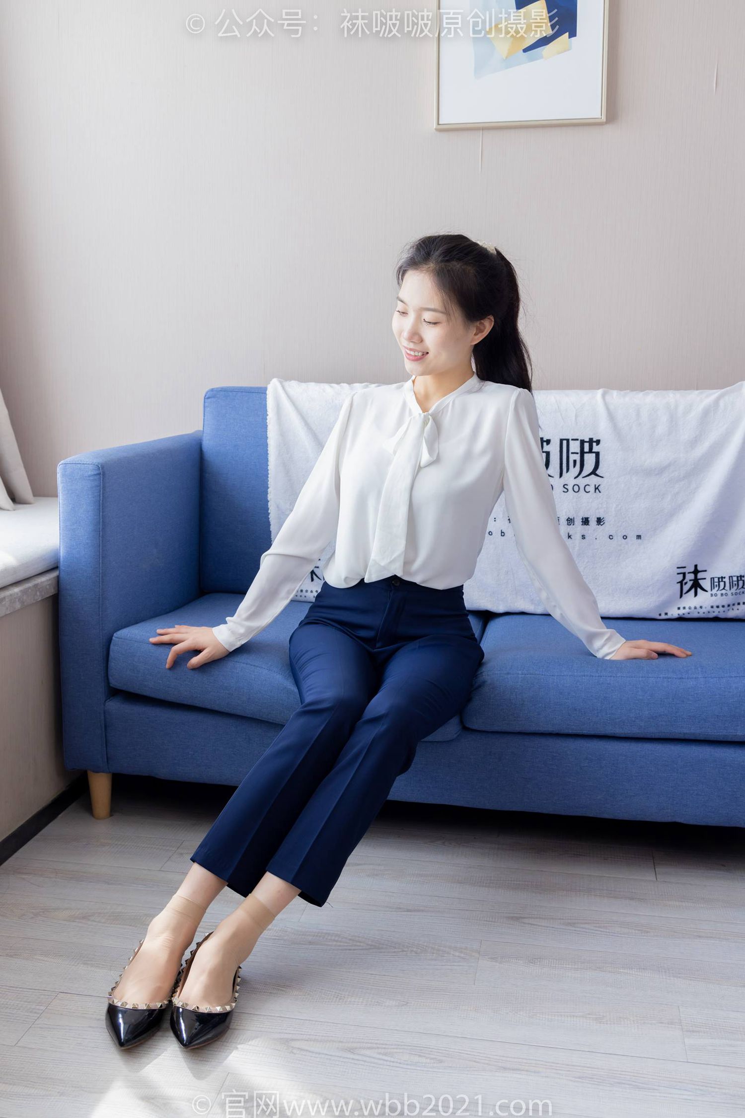 图片[1]-[BoBoSocks袜啵啵]NO.307 芝士-高跟鞋、平底鞋、短灰丝、短肉丝[165P/1V/1.82GB]-美图