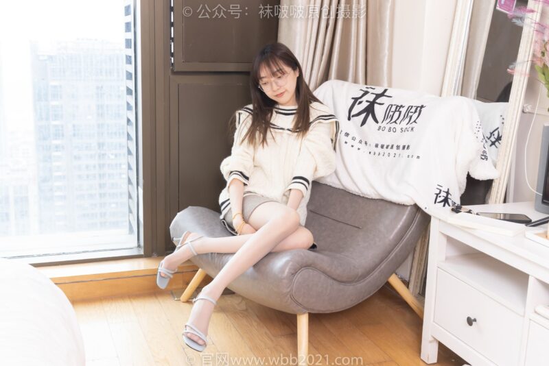 [BoBoSocks袜啵啵]NO.310 芝士-皮鞋、厚黑丝[140P/1V/5.67GB]-美图