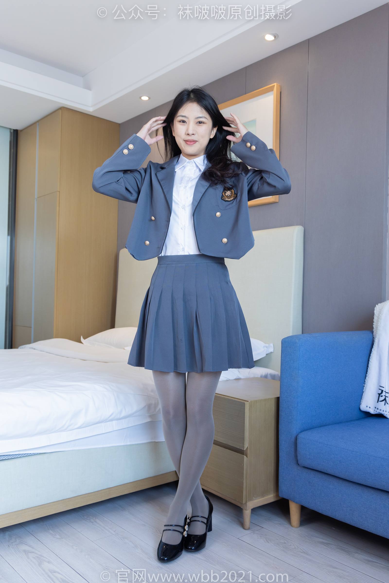 图片[2]-[BoBoSocks袜啵啵]NO.312 奶油-高跟鞋、黑丝打底、肉丝[160P/1V/6.67GB]-美图