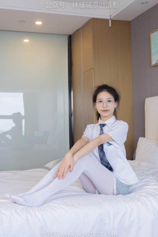 [BoBoSocks袜啵啵]NO.276 芝士-皮鞋、厚白丝、裸足[145P/1V/5.74GB]-美图