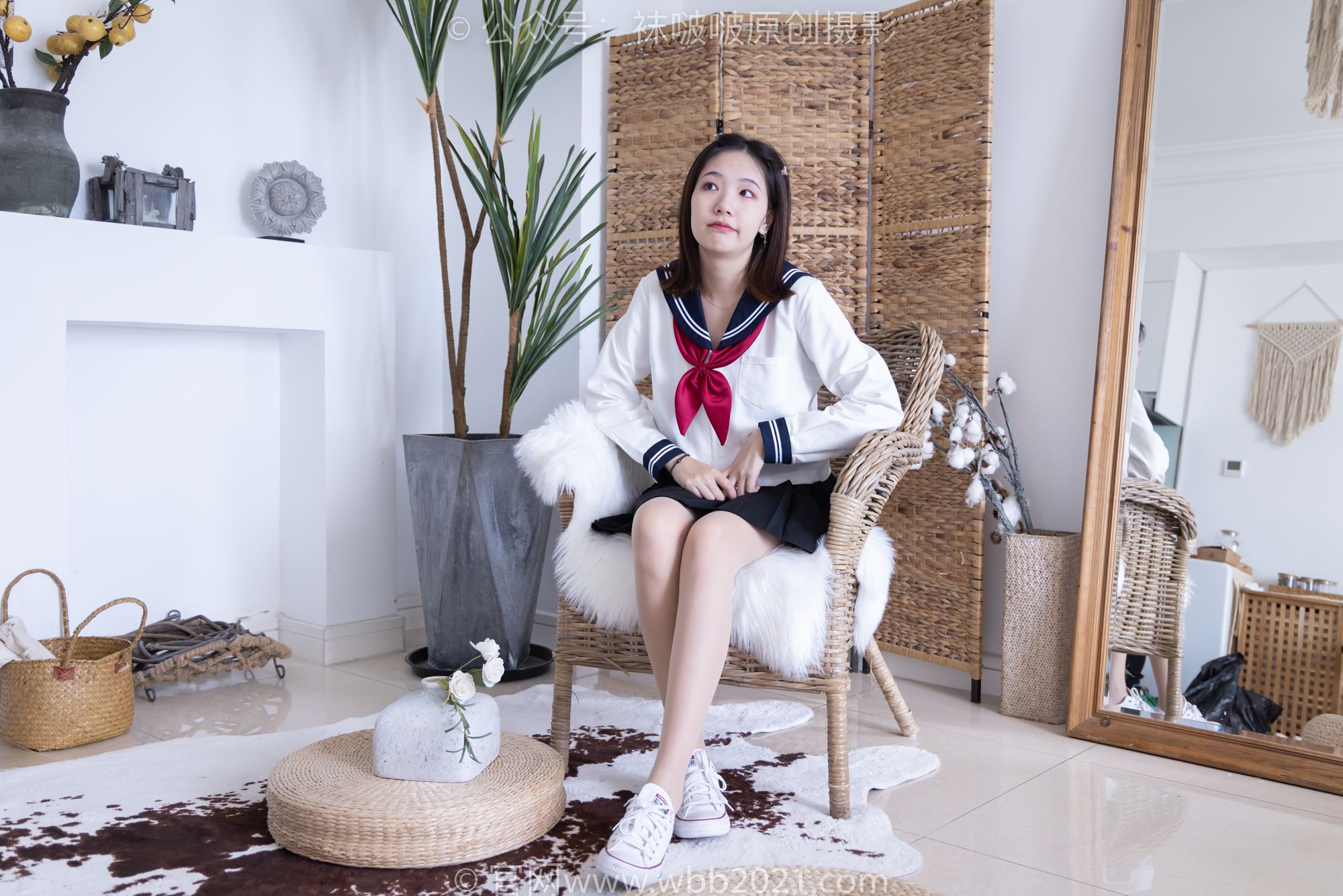 图片[3]-[BoBoSocks袜啵啵]NO.281 小甜豆-两双板鞋、肉丝[145P/1V/6.05GB]-美图