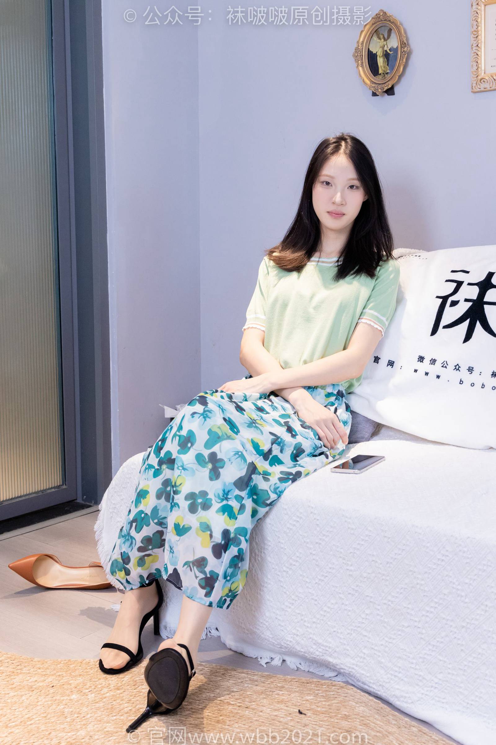 图片[2]-[BoBoSocks袜啵啵]NO.285 稚予-两双高跟鞋、灰丝大腿袜、黑丝大腿袜[145P/1V/5.46GB]-美图