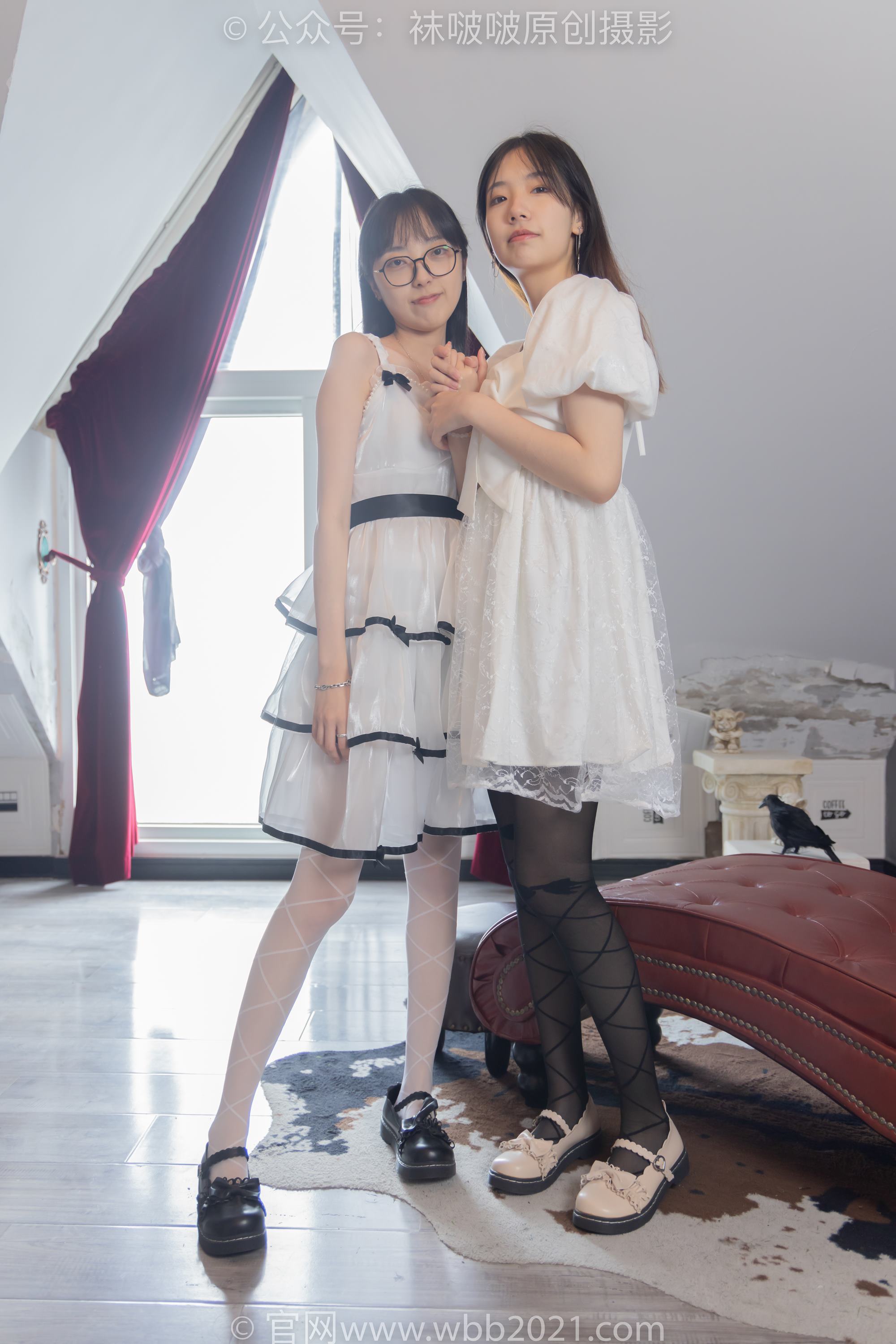 图片[2]-[BoBoSocks袜啵啵]NO.290 小甜豆稚予-皮鞋、黑丝、白丝[140P/1V/5.87GB]-美图