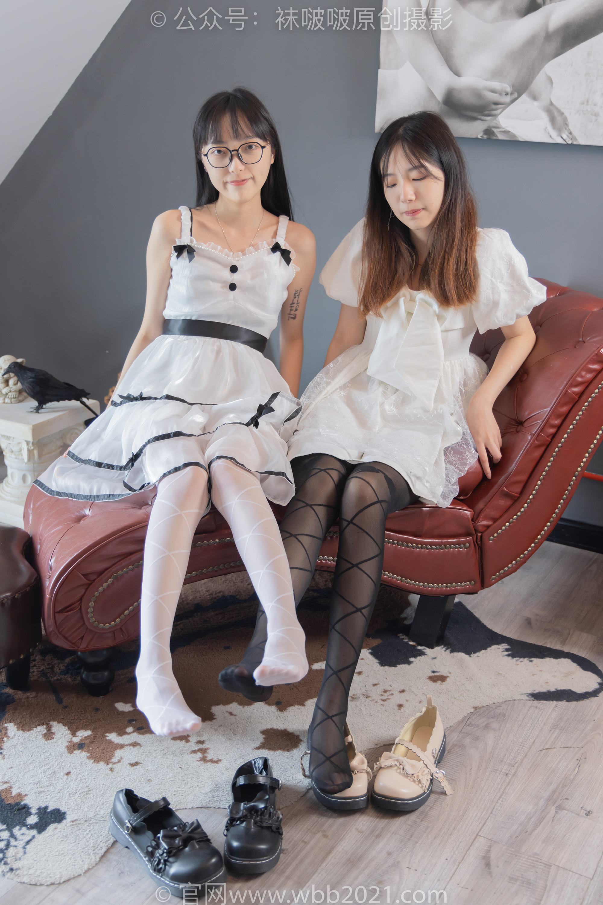 图片[3]-[BoBoSocks袜啵啵]NO.290 小甜豆稚予-皮鞋、黑丝、白丝[140P/1V/5.87GB]-美图