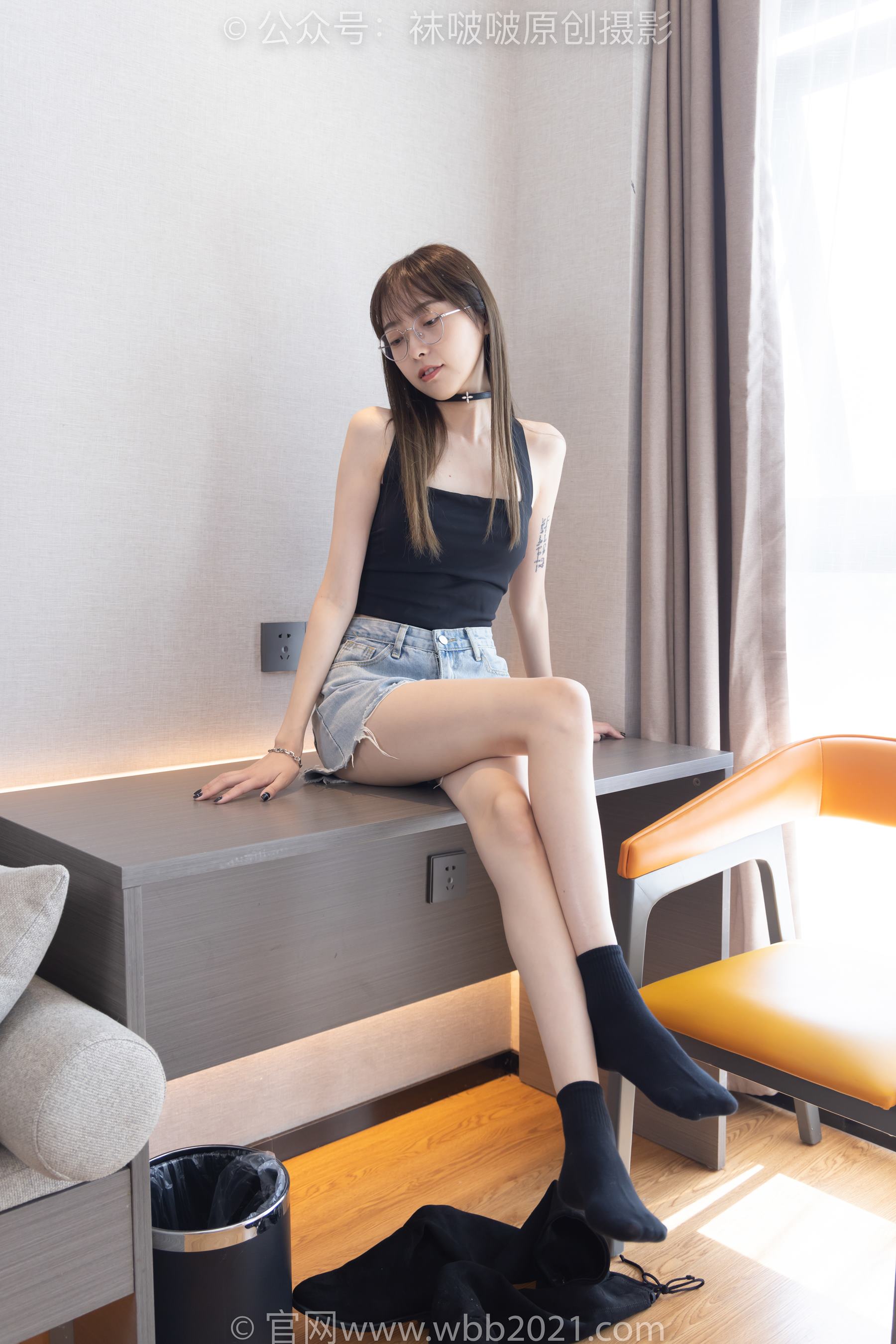 图片[3]-[BoBoSocks袜啵啵]NO.291 稚予-长靴、板鞋、白棉袜、黑棉袜、裸足[145P/1V/5.34GB]-美图