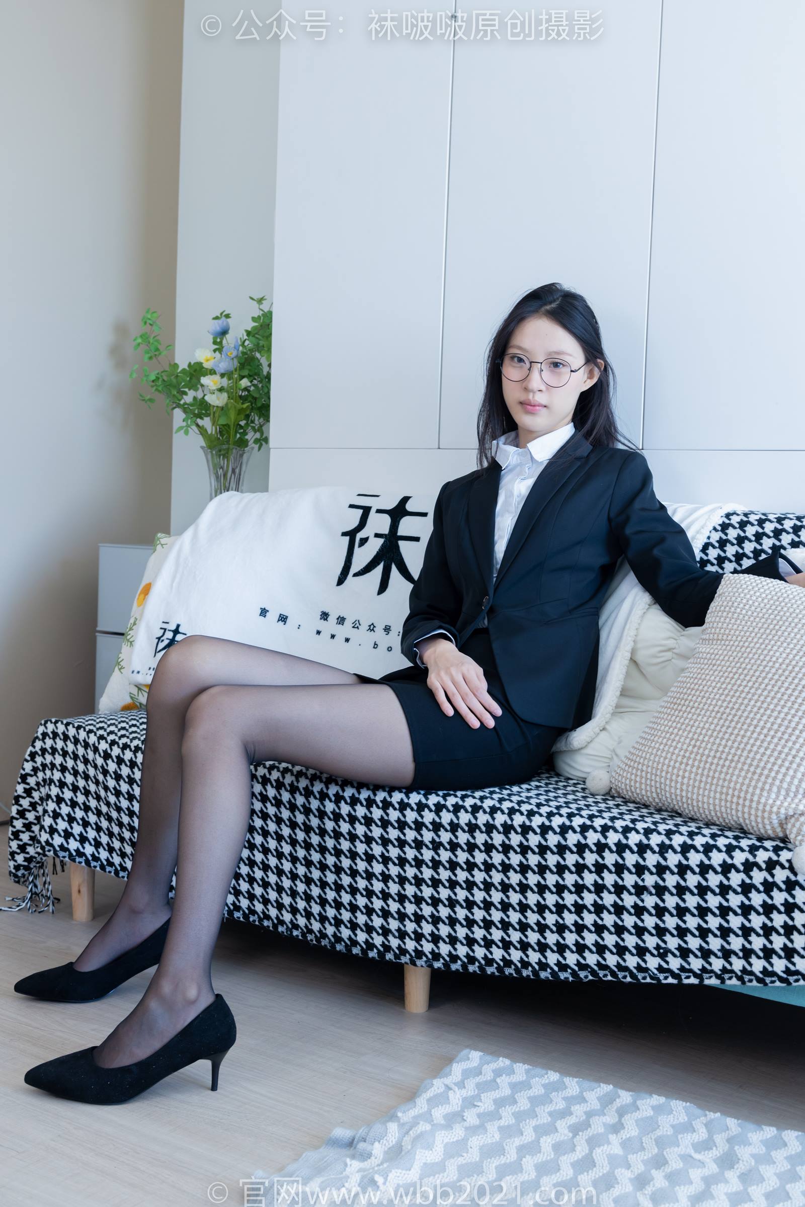 图片[3]-[BoBoSocks袜啵啵]NO.262 小甜豆-板鞋、黑丝、裤里丝[140P/1V/5.98GB]-美图