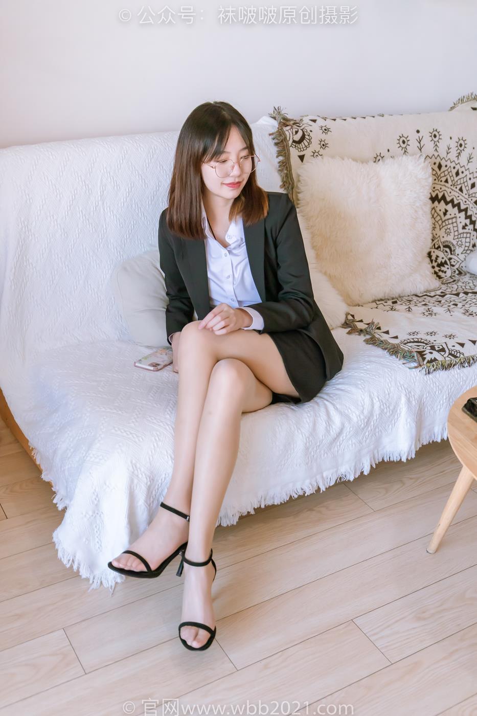 图片[3]-[BoBoSocks袜啵啵]NO.267 小甜豆-高跟鞋、油亮肉丝、ol至服[130P/1V/4.64GB]-美图